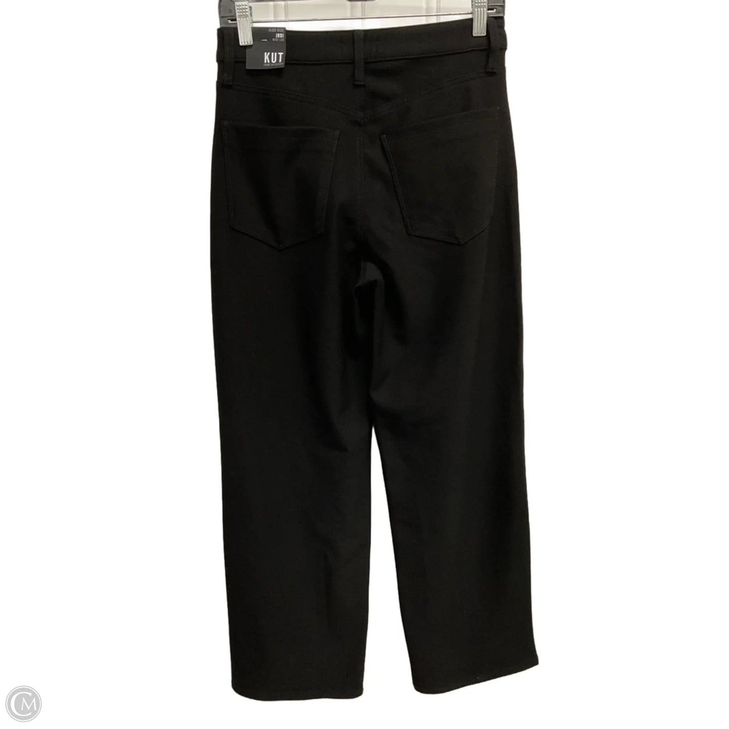 Jeans Wide Leg By Kut In Black, Size: 2