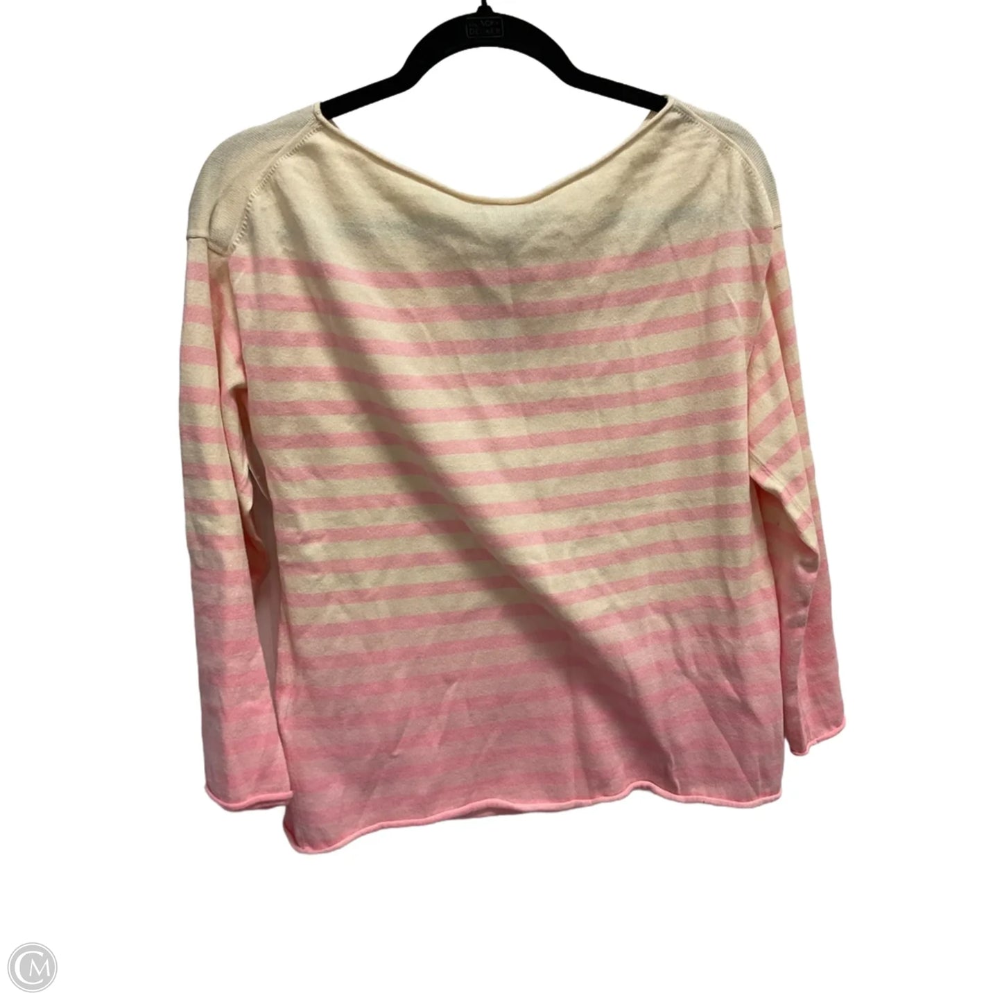 Top Long Sleeve By J. Crew In Striped Pattern, Size: S