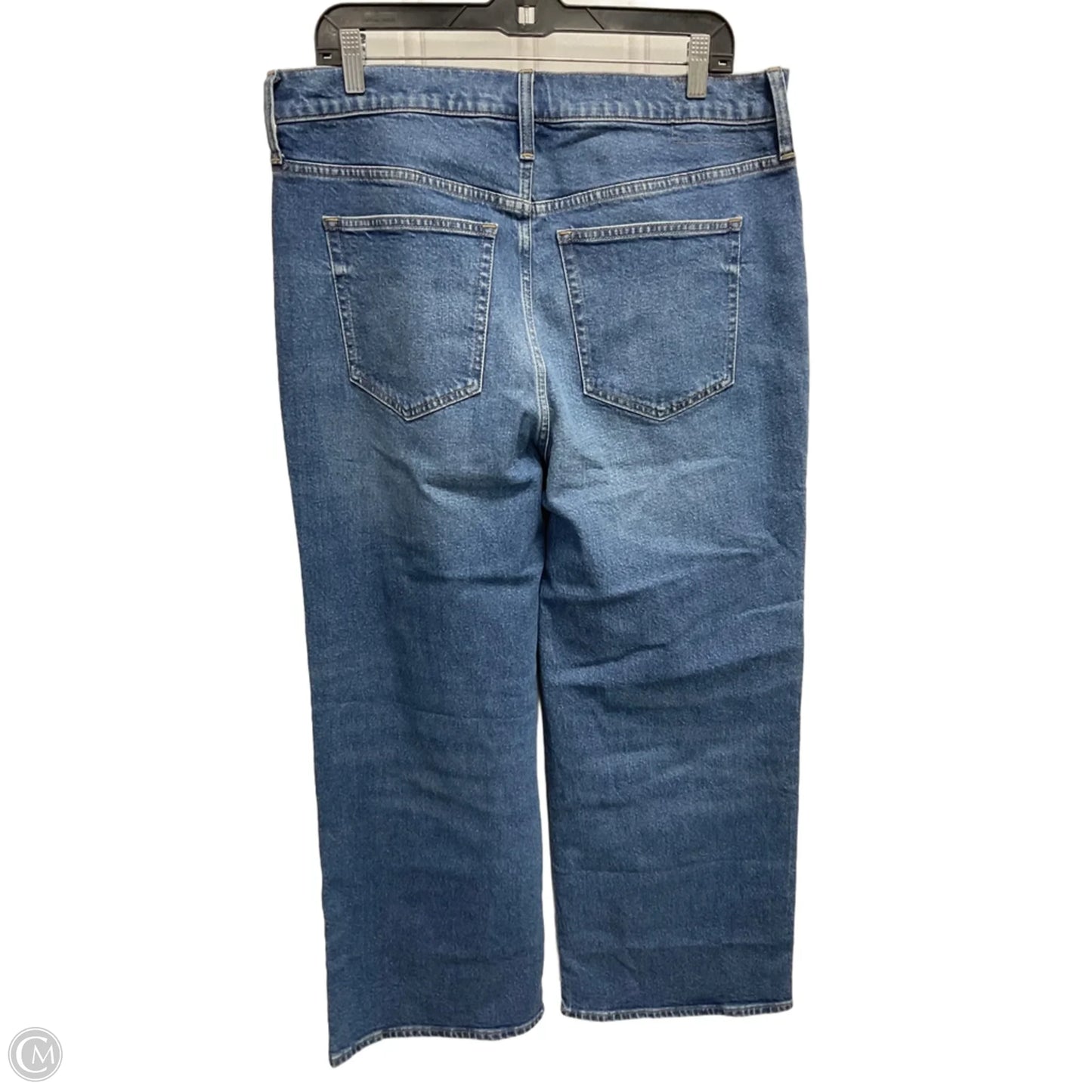 Jeans Wide Leg By J. Crew In Blue, Size: 14