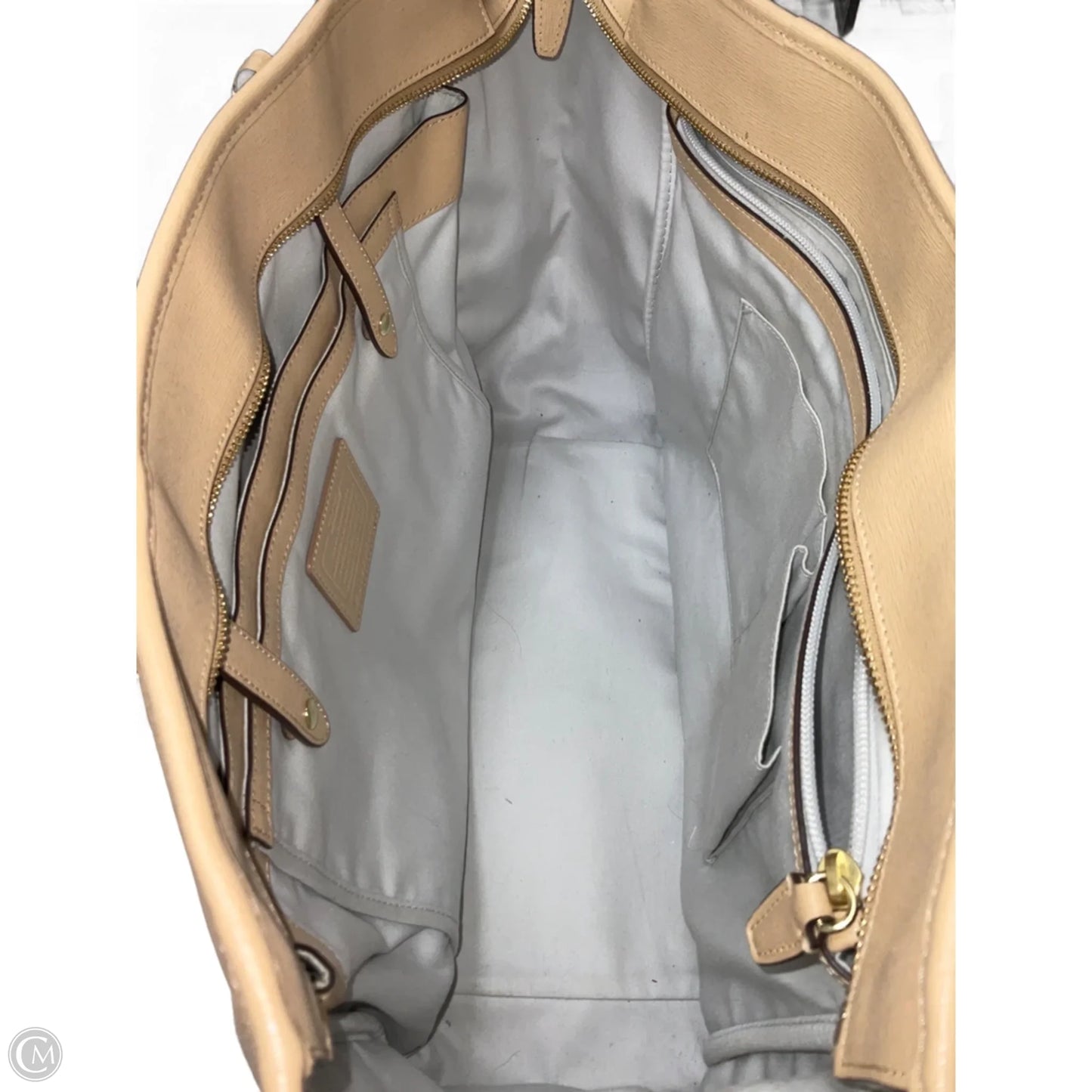Tote Designer By Coach, Size: Large