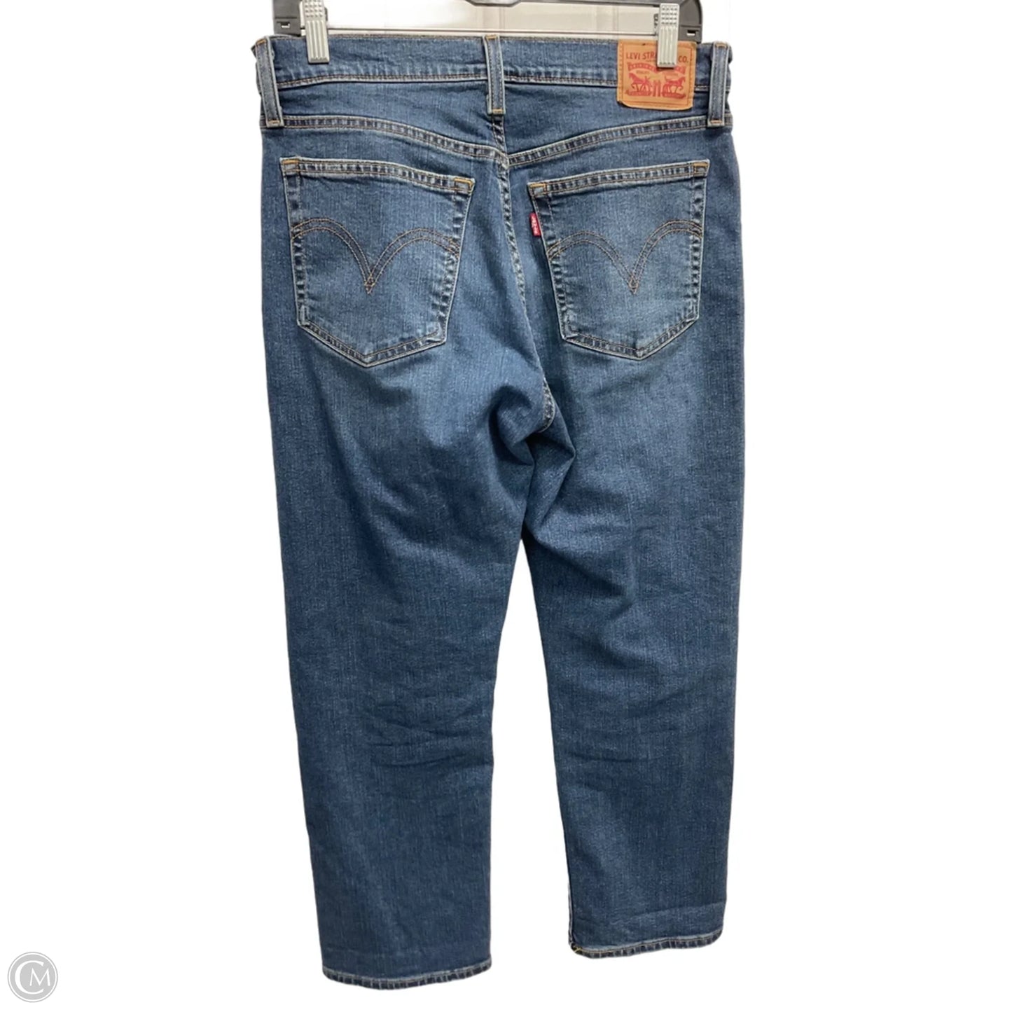 Jeans Straight By Levis In Blue, Size: 10