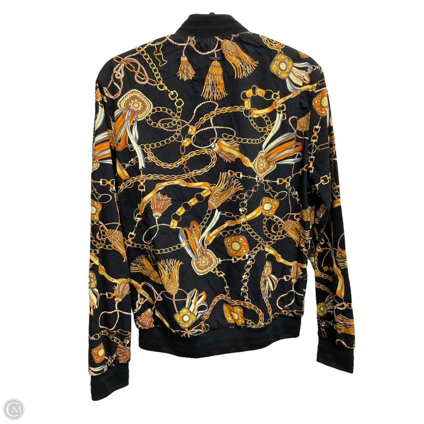 Jacket Other By Clothes Mentor In Black & Gold, Size: M