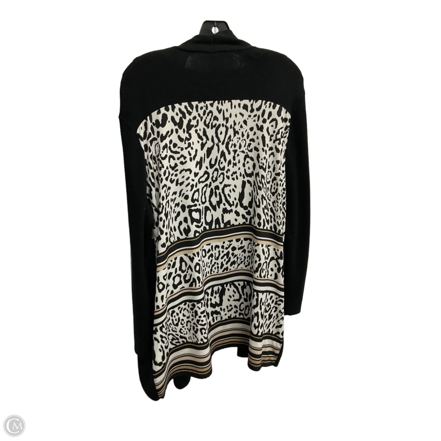 Top 2pc Sleeveless By Chicos In Animal Print, Size: L