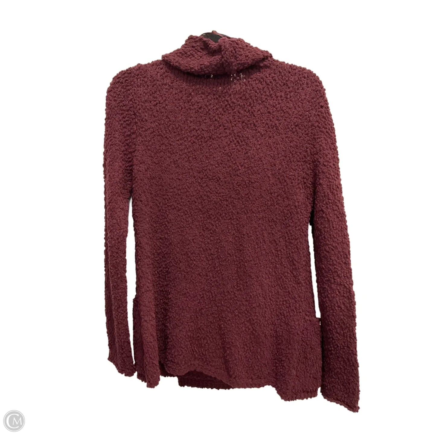 Cardigan By Bobeau In Maroon, Size: S