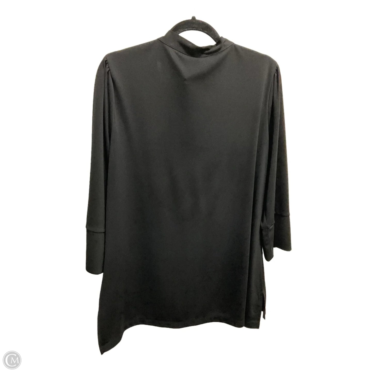 Top Long Sleeve By Worthington In Black, Size: Xl