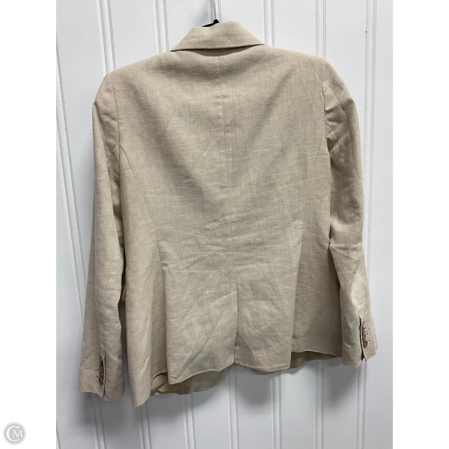 Blazer By Ann Taylor In Beige, Size: S