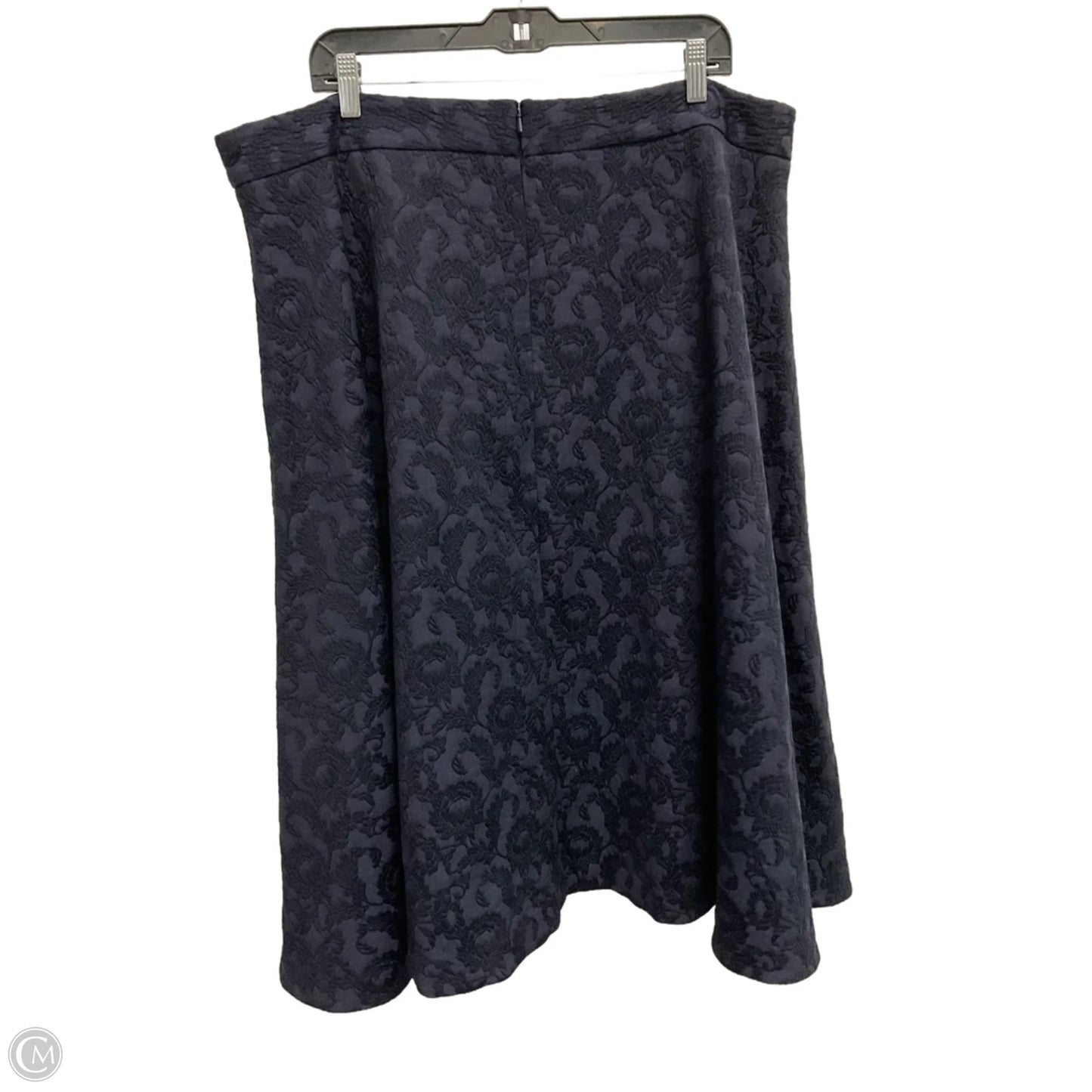 Skirt Maxi By Halogen In Navy, Size: 2x