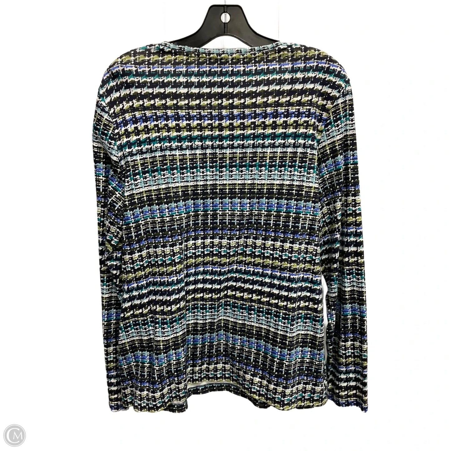 Top Long Sleeve Basic By Croft And Barrow In Multi-colored, Size: Xl