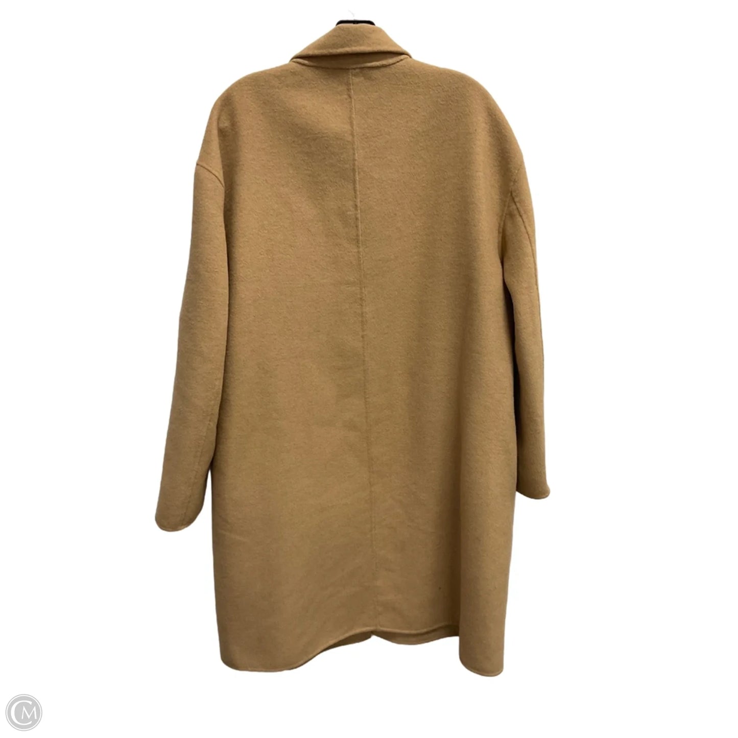 Coat Wool By Gap In Tan, Size: Xl