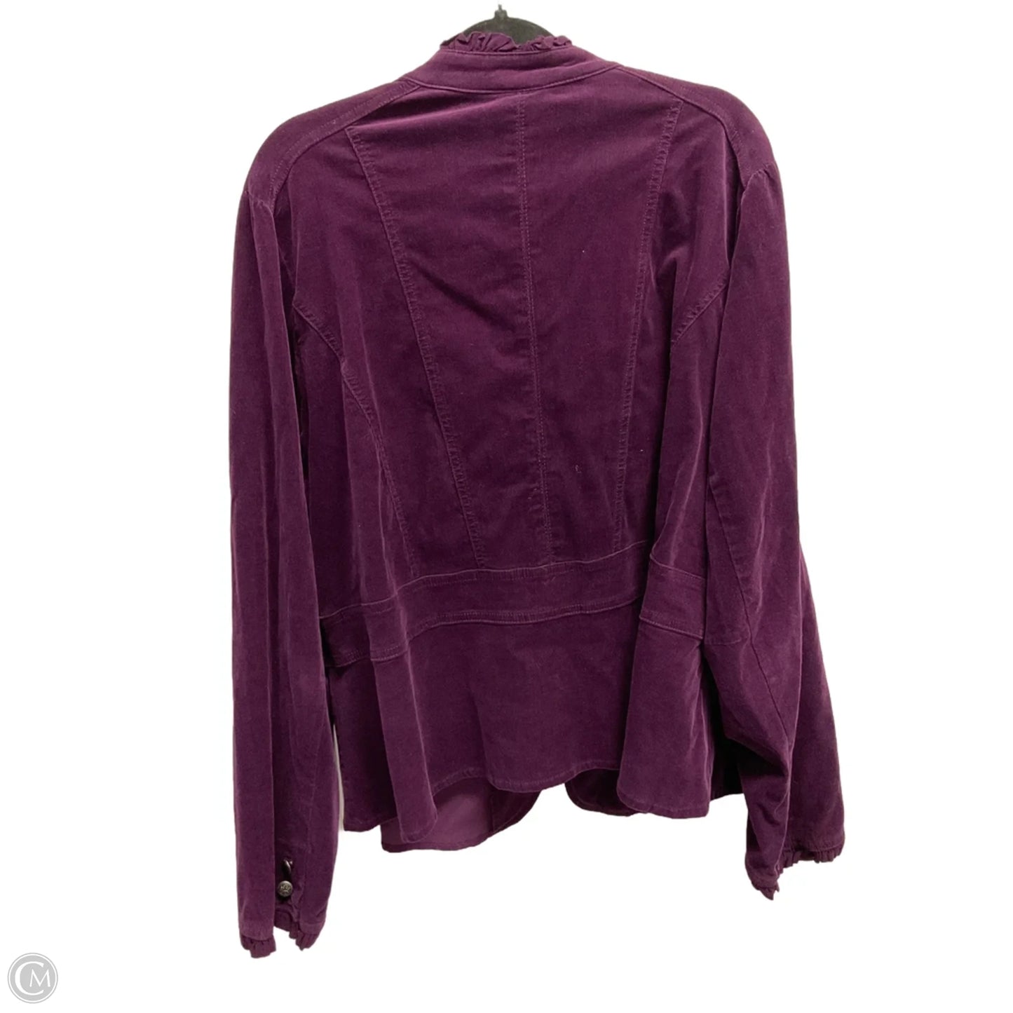 Jacket Other By Lane Bryant In Purple, Size: 3x