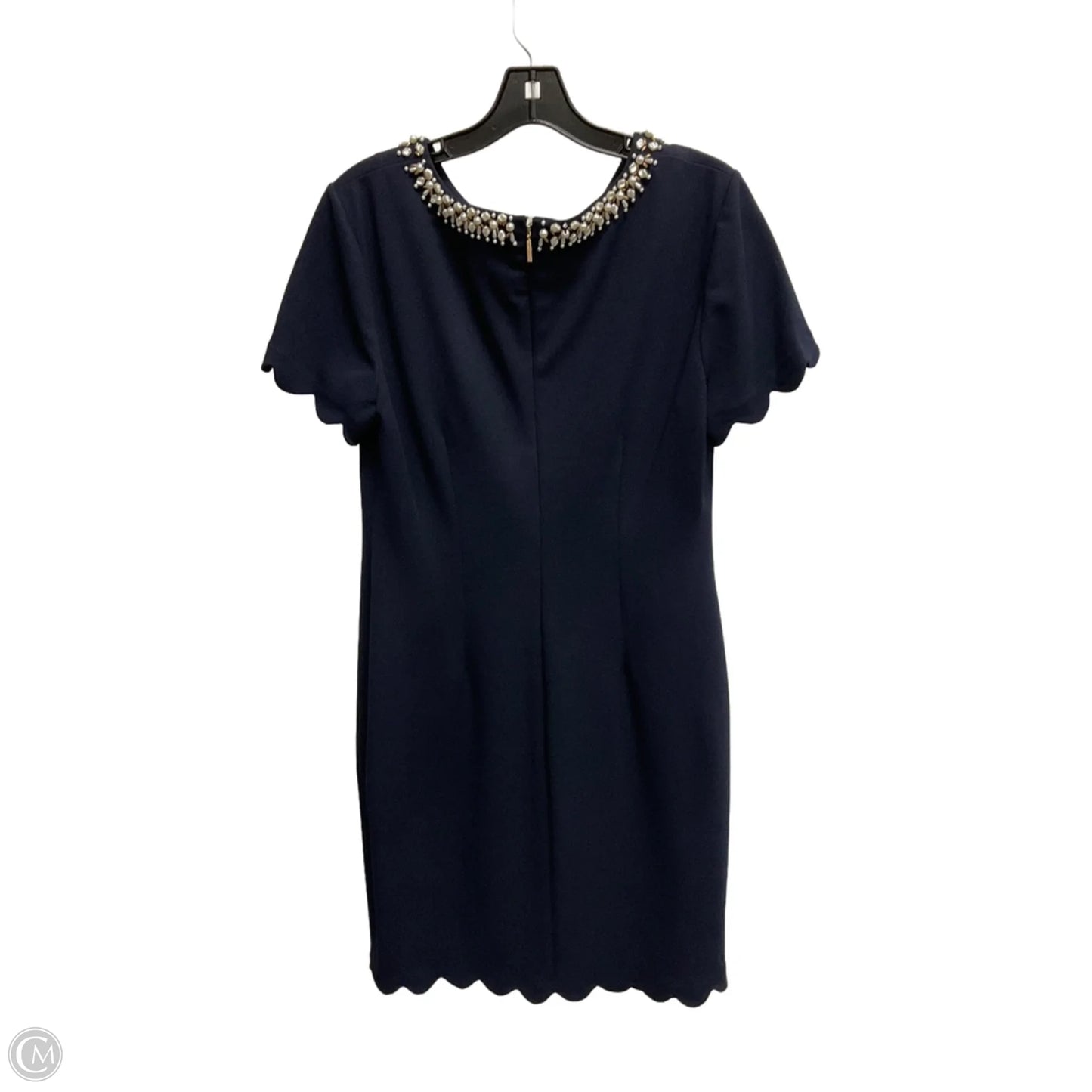 Dress Designer By Karl Lagerfeld In Navy, Size: L