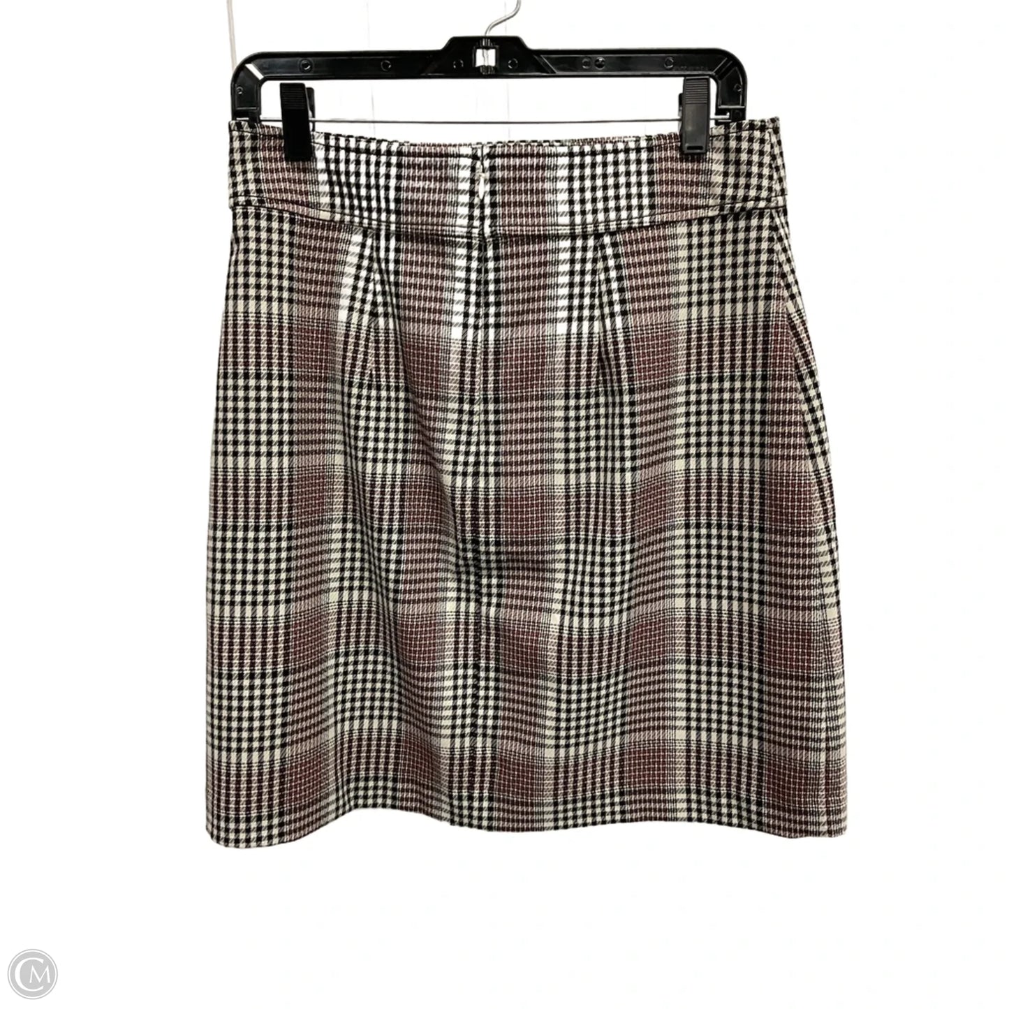 Skirt Midi By Ann Taylor In Plaid Pattern, Size: 6