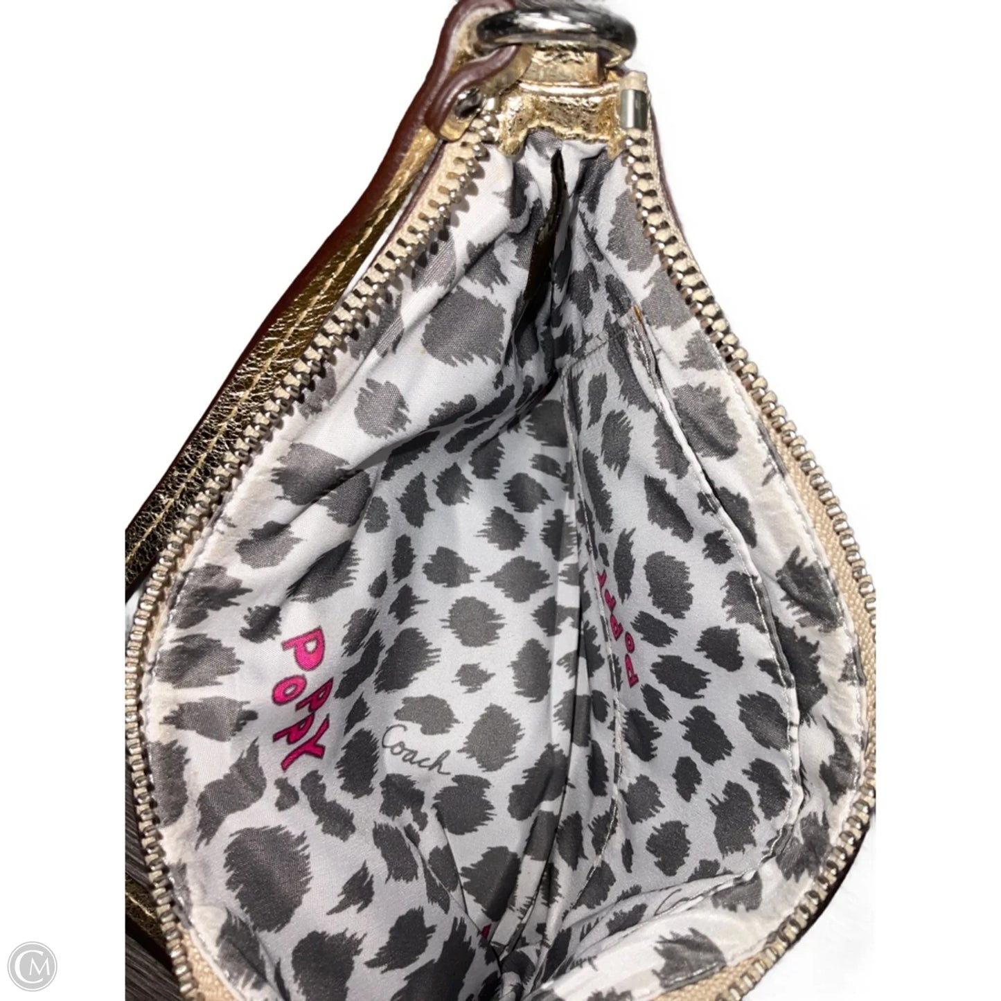 Wristlet Designer By Coach, Size: Large