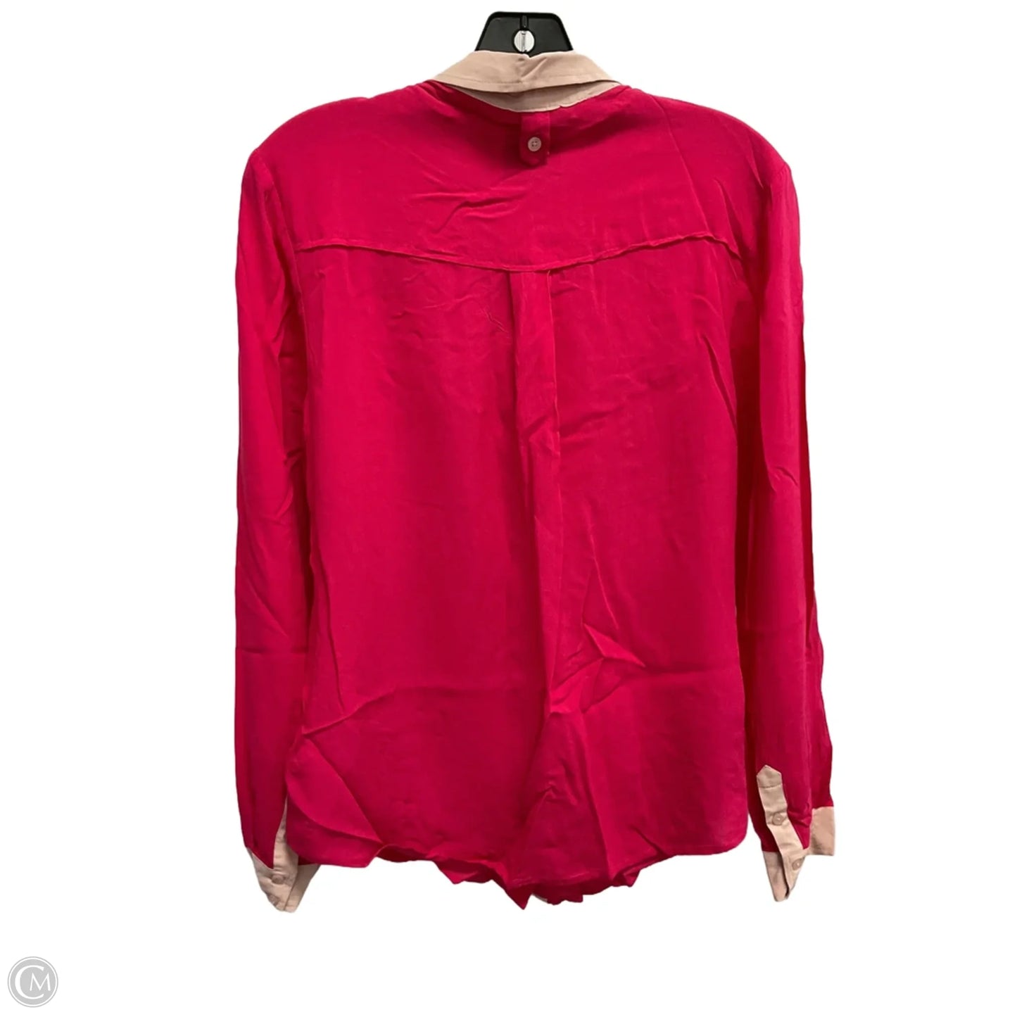 Top Long Sleeve By Maeve In Pink, Size: S