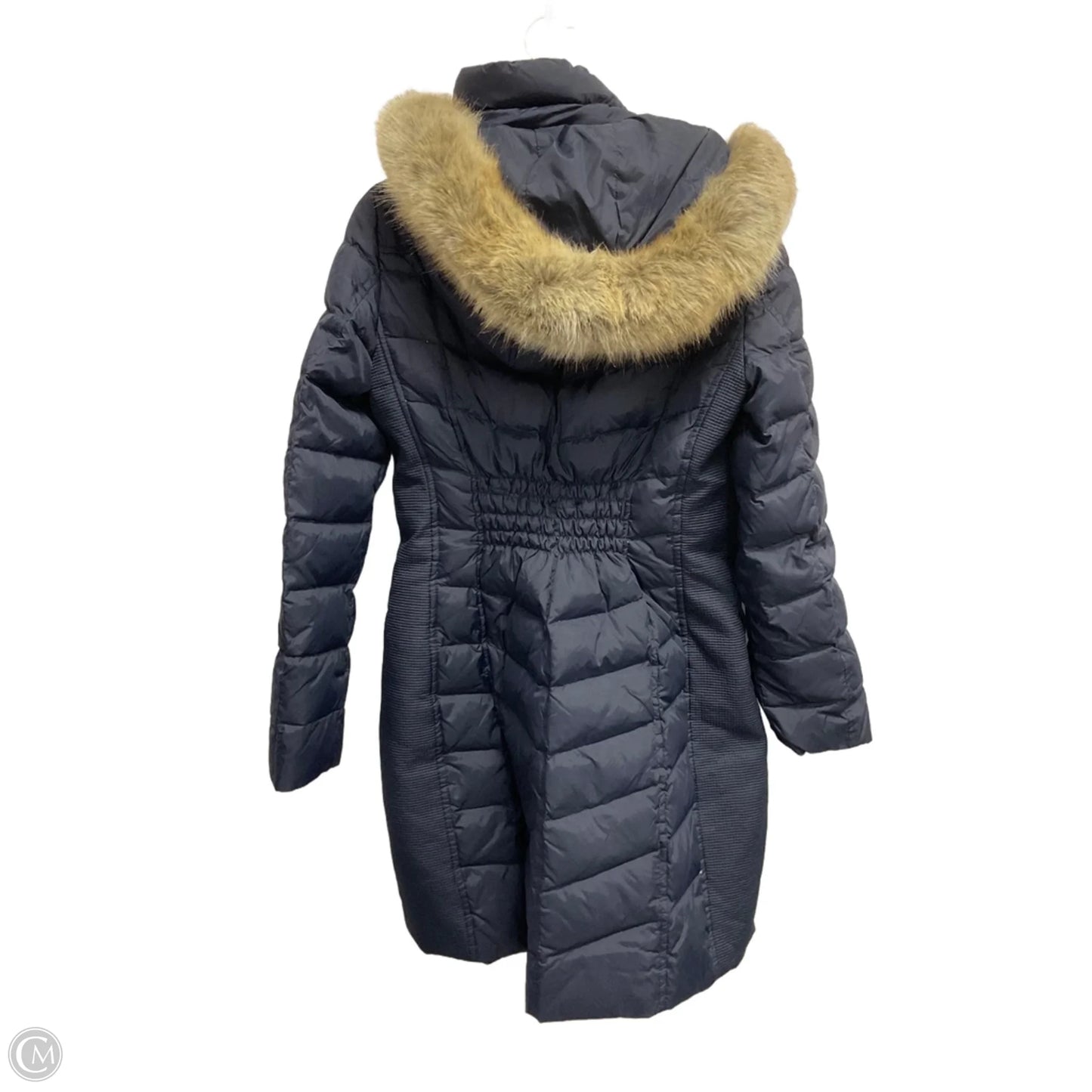 Coat Puffer & Quilted By Michael By Michael Kors In Navy, Size: S