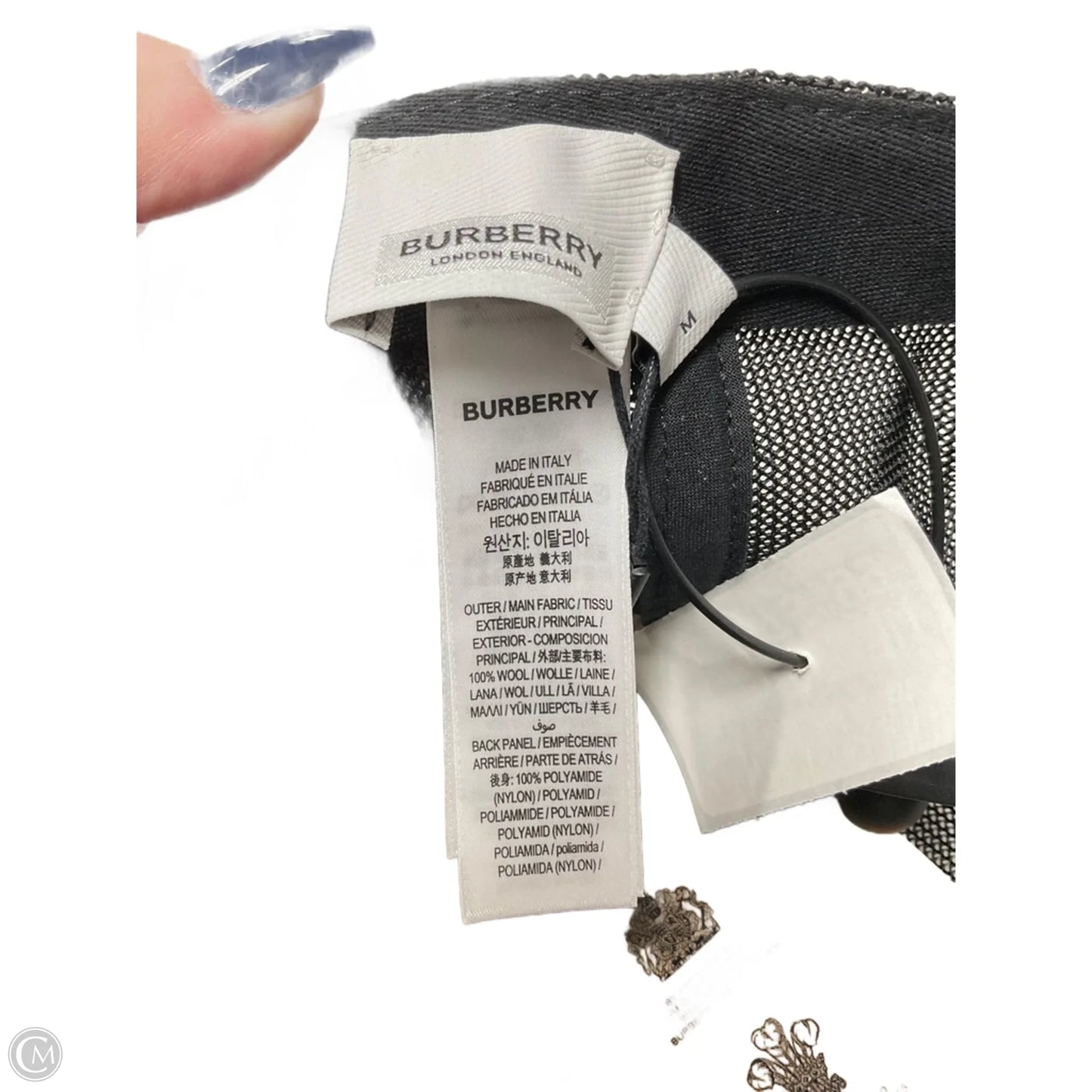 Jersey Patch Trucker Cap By Burberry