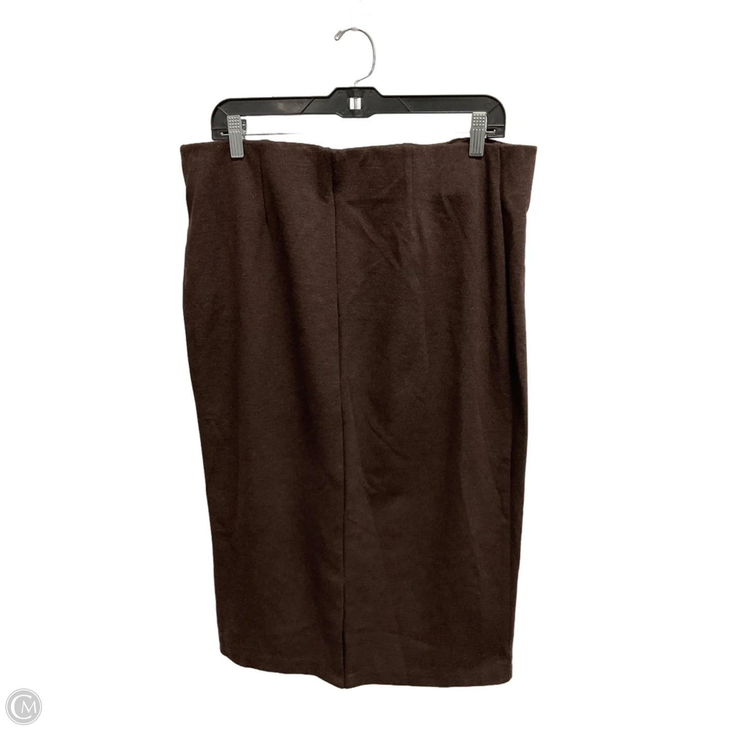 Skirt Maxi By Prologue In Brown, Size: Xl