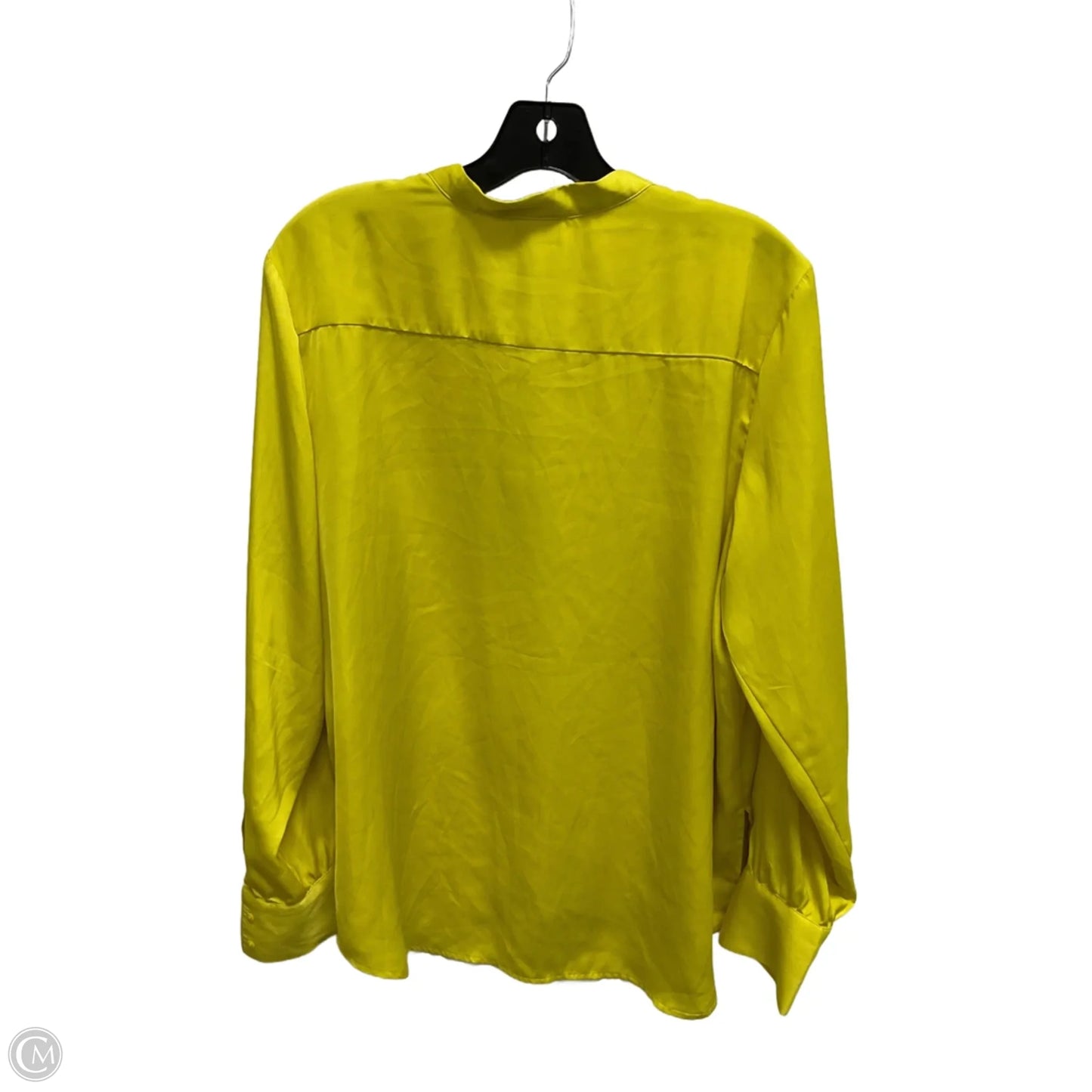 Top Long Sleeve By Prologue In Yellow, Size: Xxl
