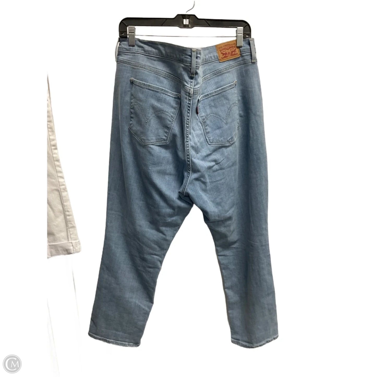 Jeans Straight By Levis In Blue, Size: 18