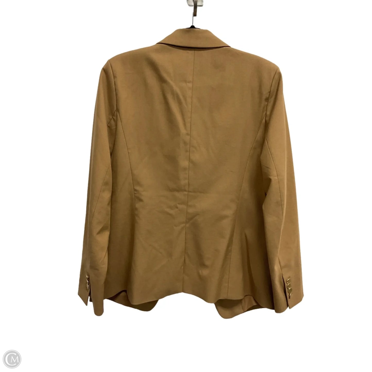 Blazer By Ann Taylor In Tan, Size: L