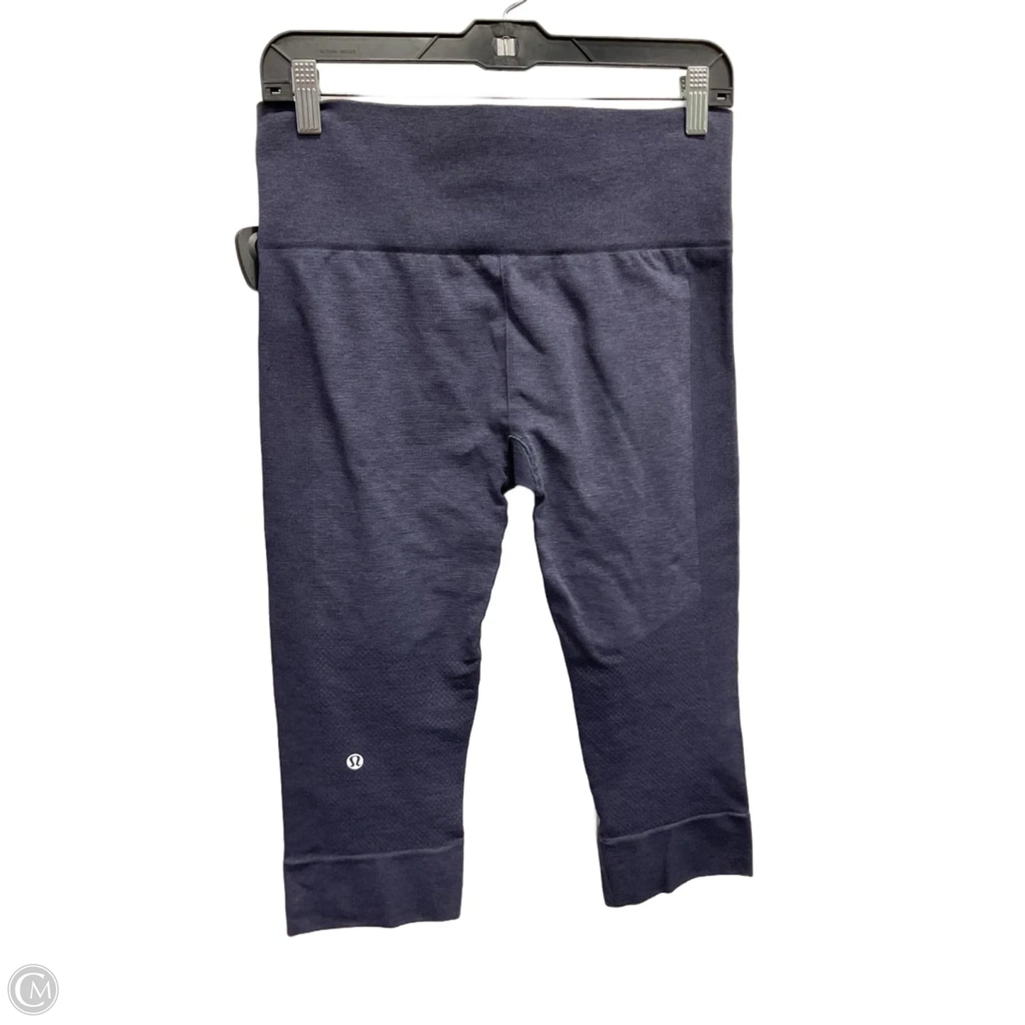 Athletic Leggings Capris By Lululemon In Navy, Size: M