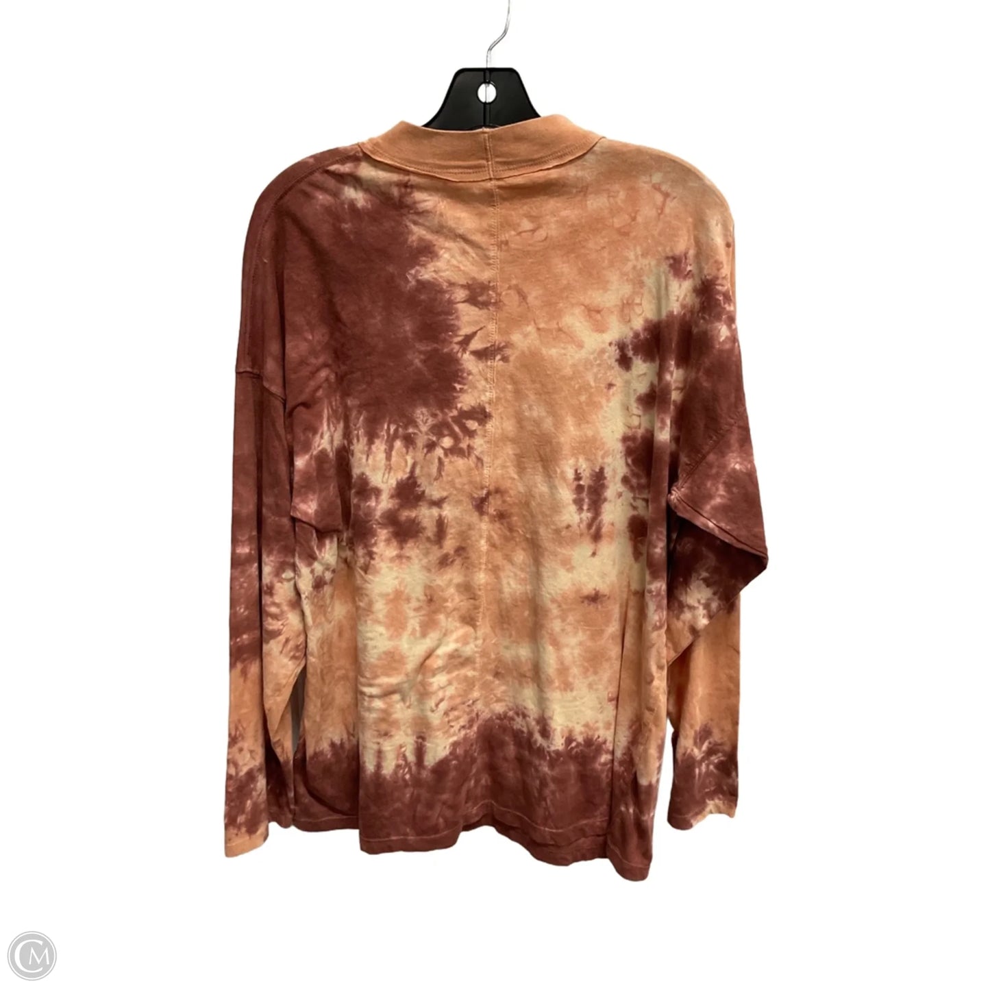 Top Long Sleeve Basic By We The Free In Tie Dye Print, Size: S