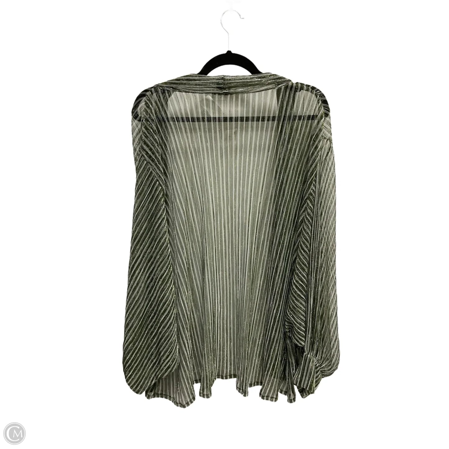 Kimono By Free People In Green & Grey, Size: Osfm