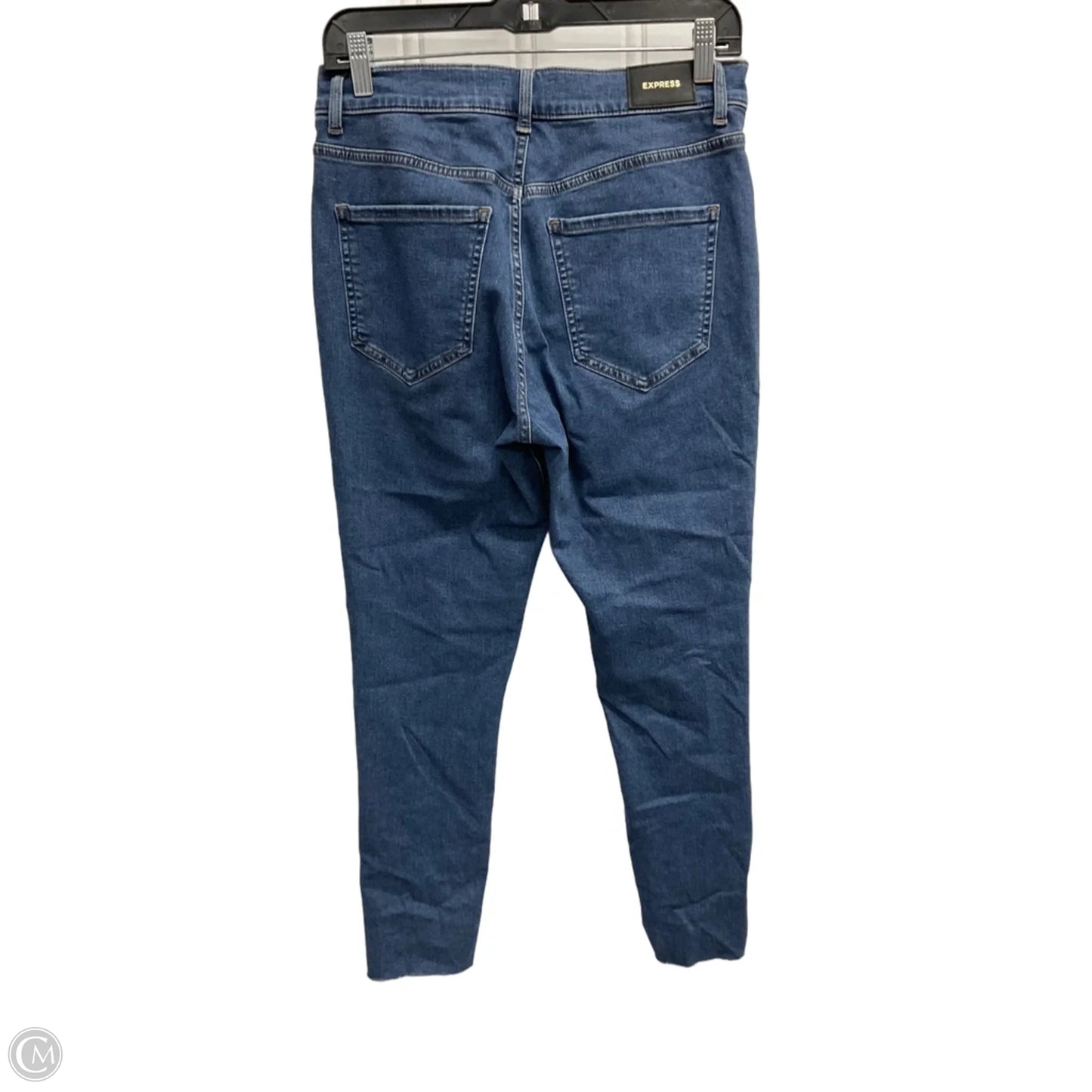 Jeans Skinny By Express In Blue, Size: 8