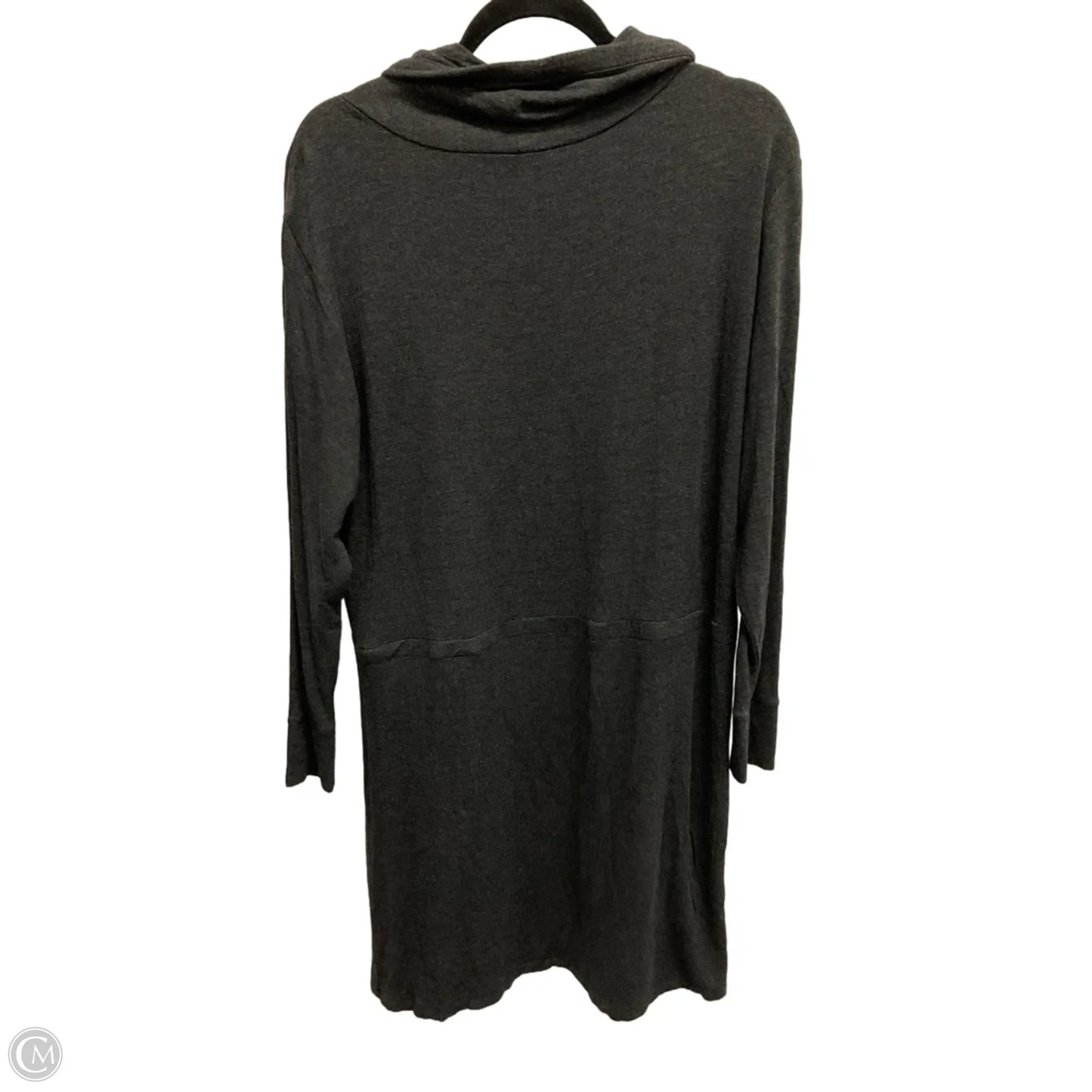 Dress Casual Midi By Loft In Grey, Size: M