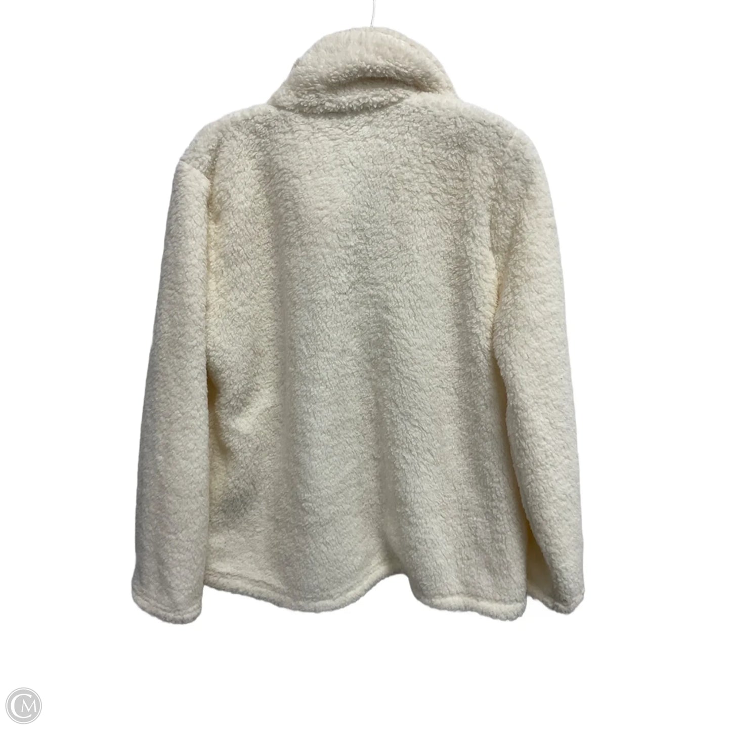 Jacket Faux Fur & Sherpa By 32 Degrees In White, Size: M