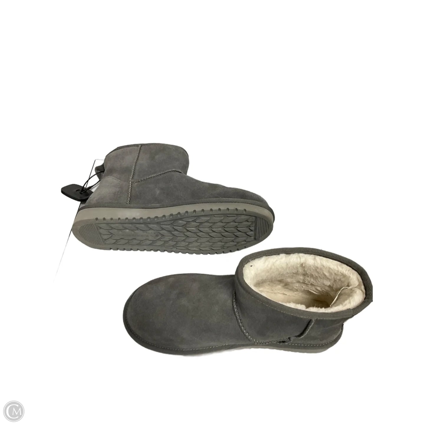 Boots Ankle Flats By Koolaburra By Ugg In Grey, Size: 10