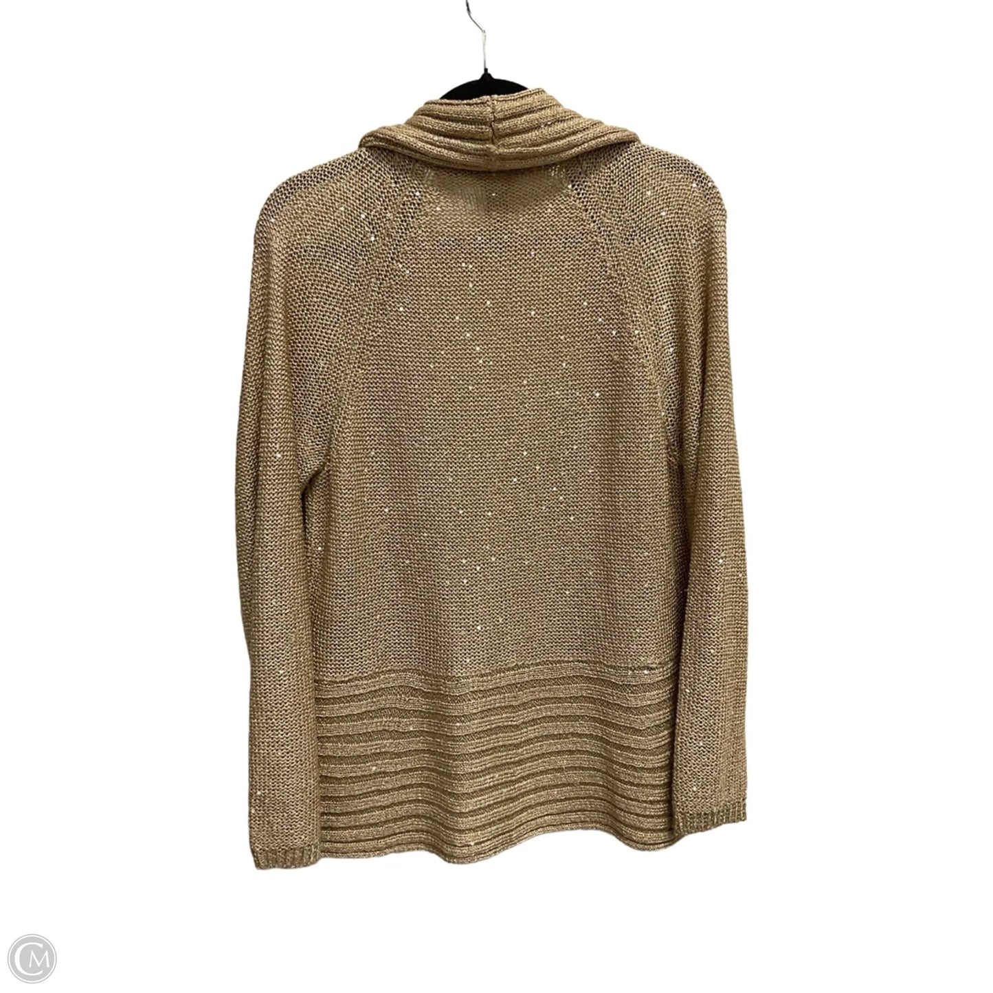 Cardigan By Chicos In Gold, Size: L