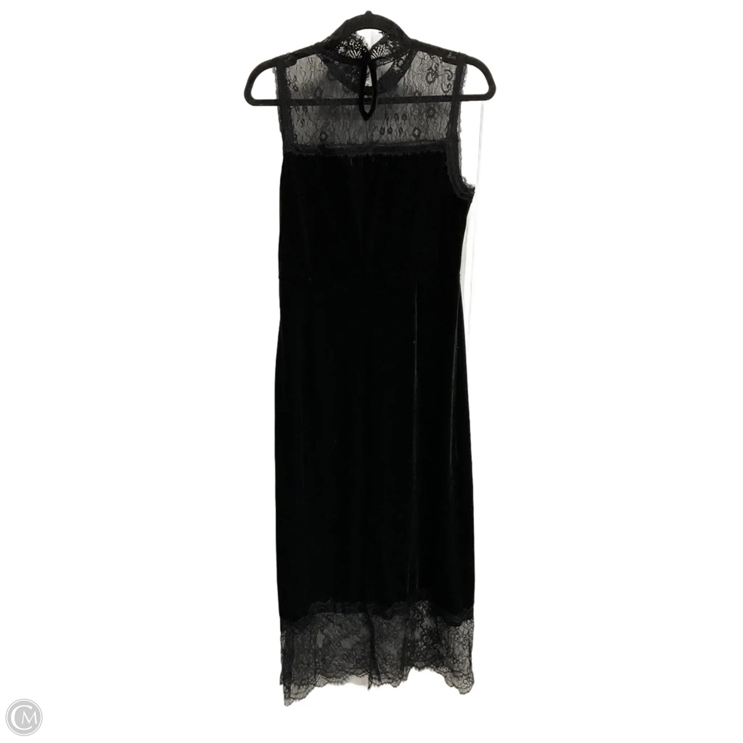 Dress Party Long By Clothes Mentor In Black, Size: L