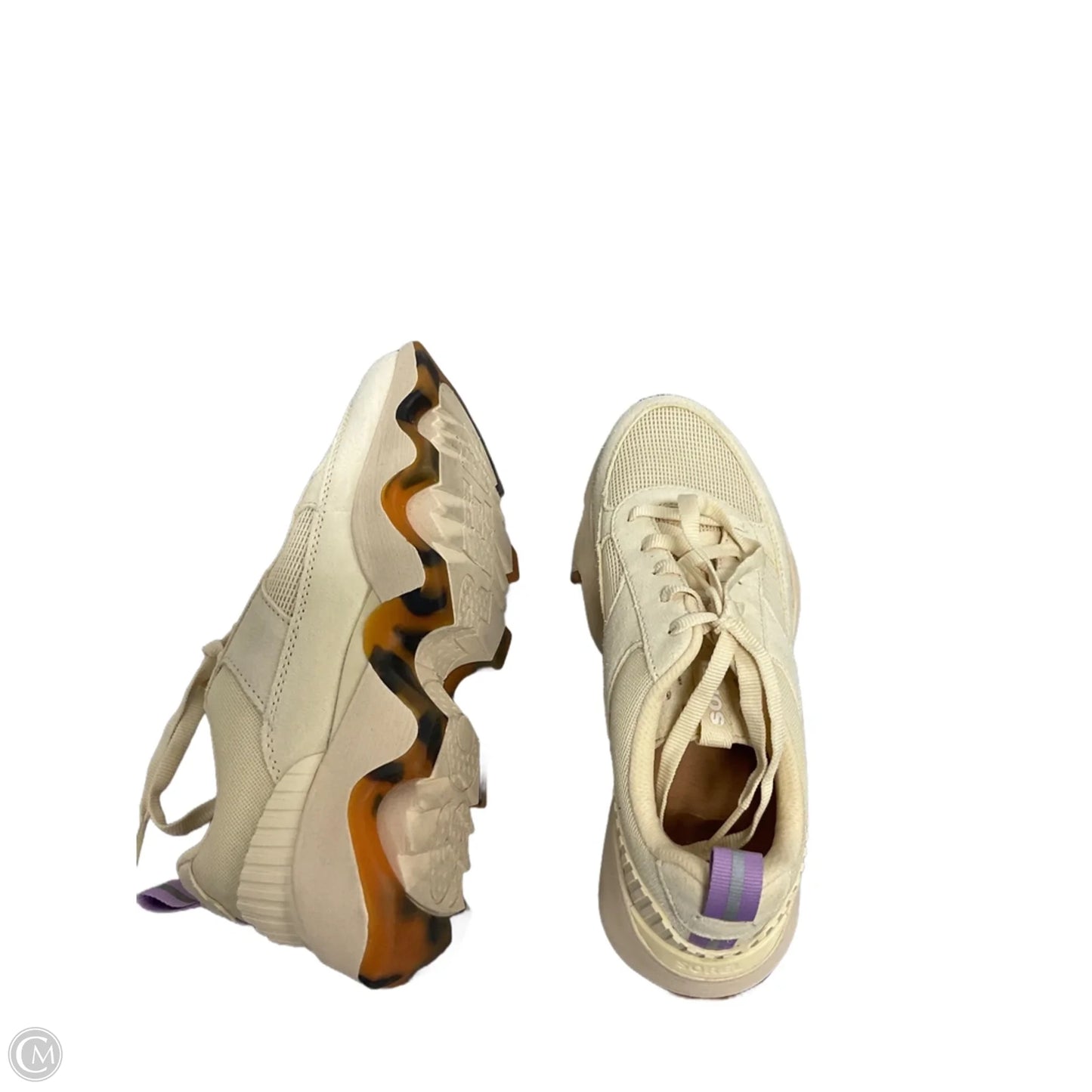 Shoes Athletic By Sorel In Beige, Size: 7