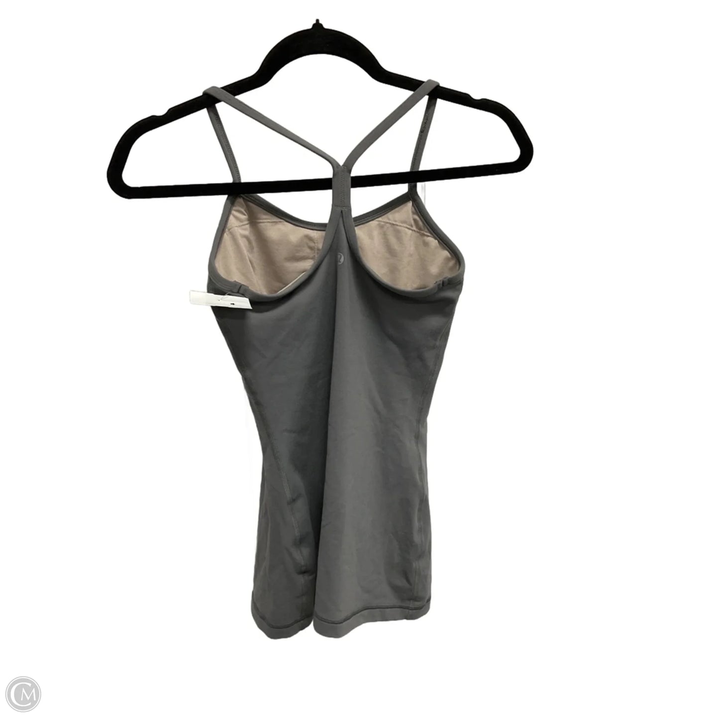 Athletic Tank Top By Lululemon In Grey, Size: S