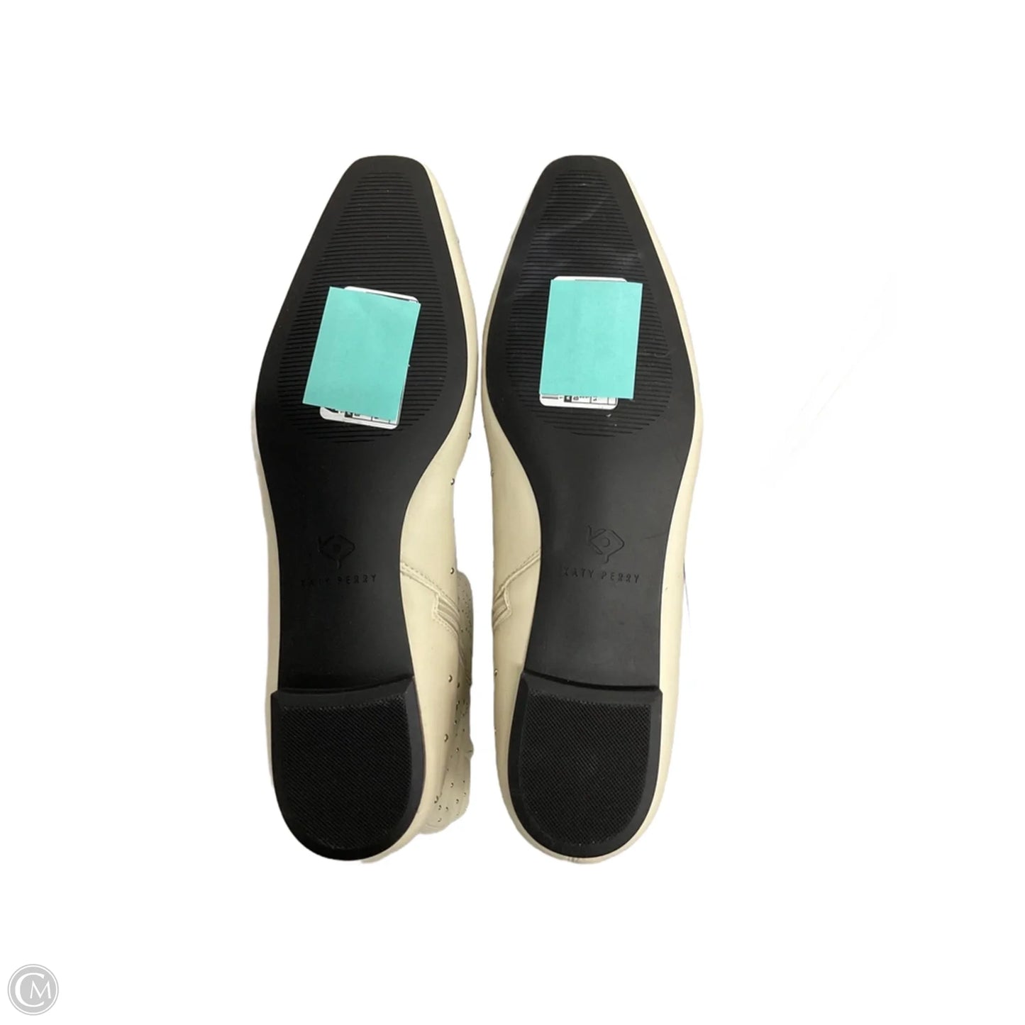 Boots Knee Heels By Katy Perry In Ivory, Size: 11