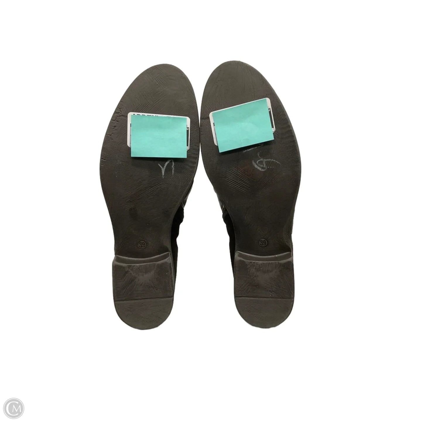 Boots Ankle Heels By Miz Mooz In Brown, Size: 8