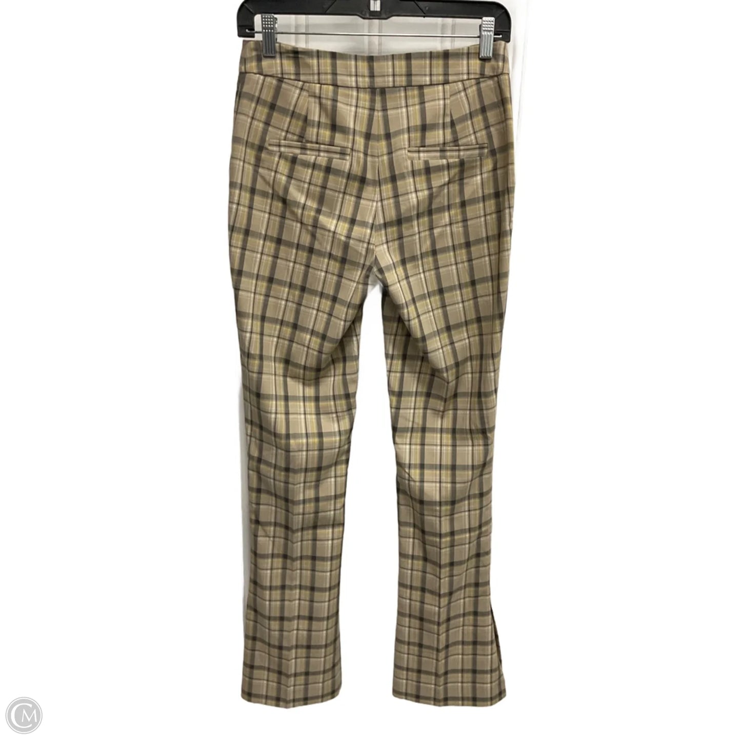 Pants Dress By Zara In Plaid Pattern, Size: 2