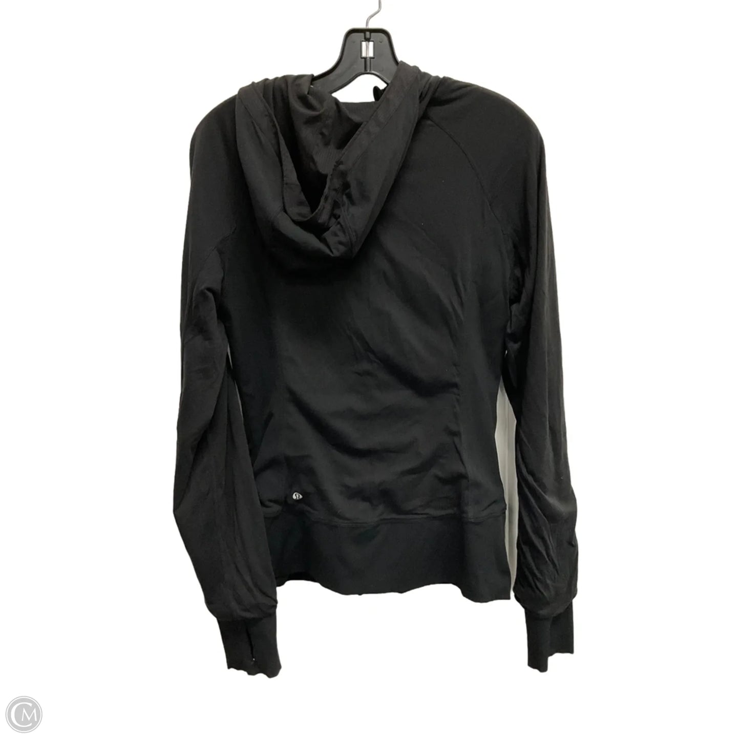 Athletic Jacket By Lululemon In Black, Size: M