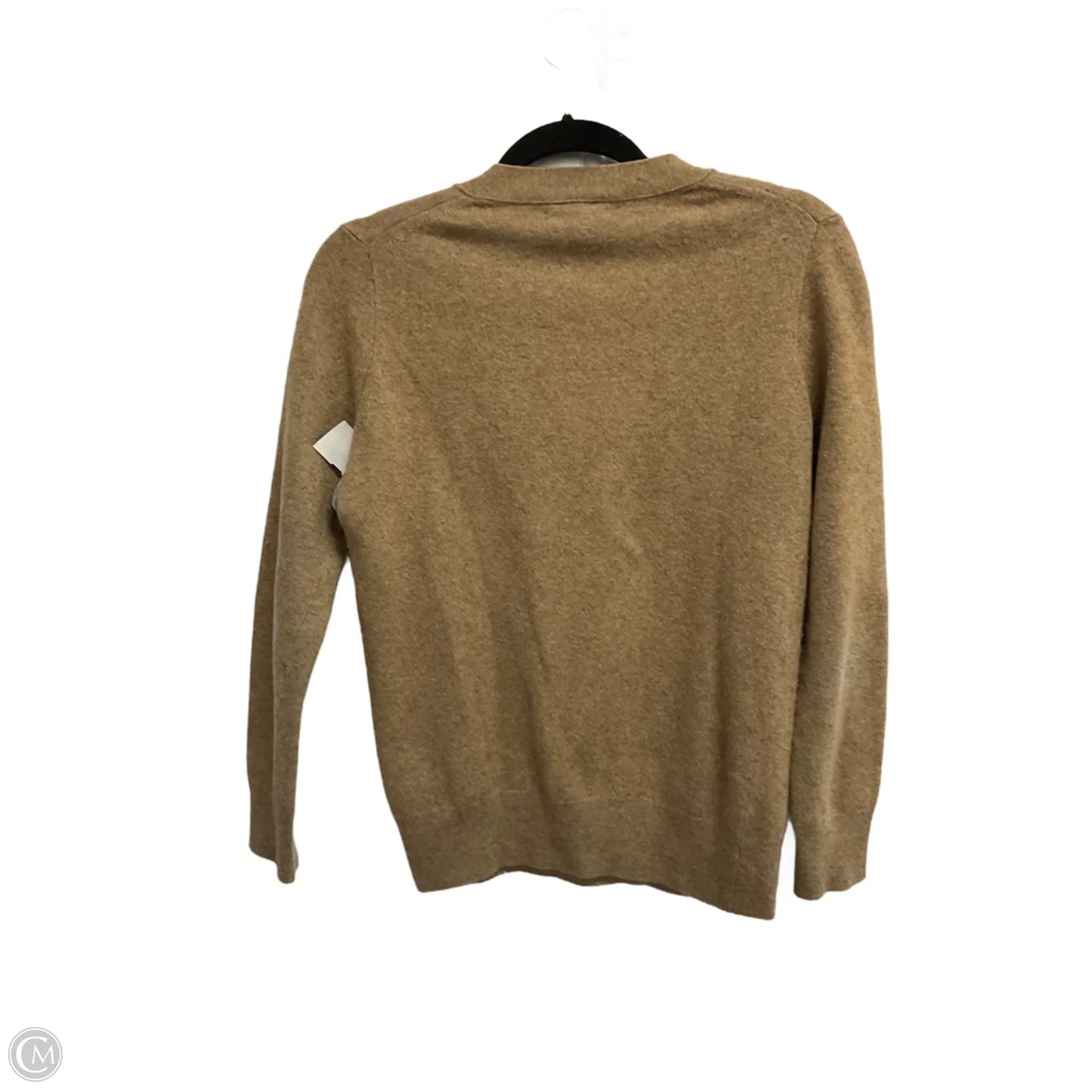 Sweater Cardigan Cashmere By J. Crew In Brown, Size: S
