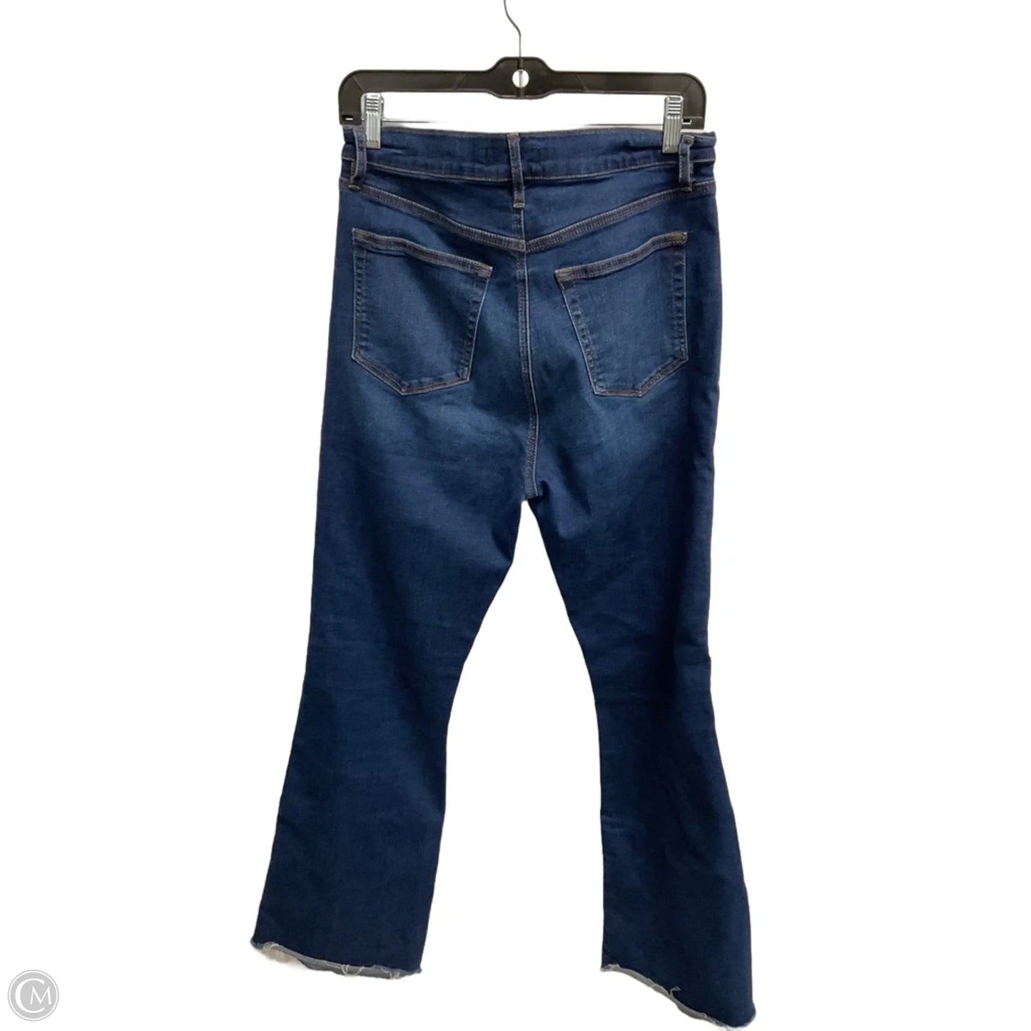 Jeans Flared By Loft In Blue, Size: 8