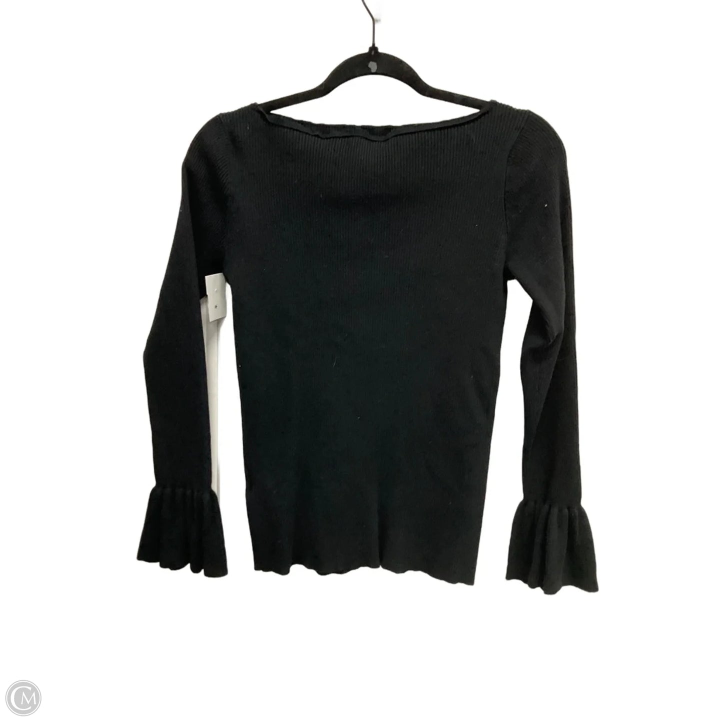 Top Long Sleeve By Lauren By Ralph Lauren In Black, Size: L