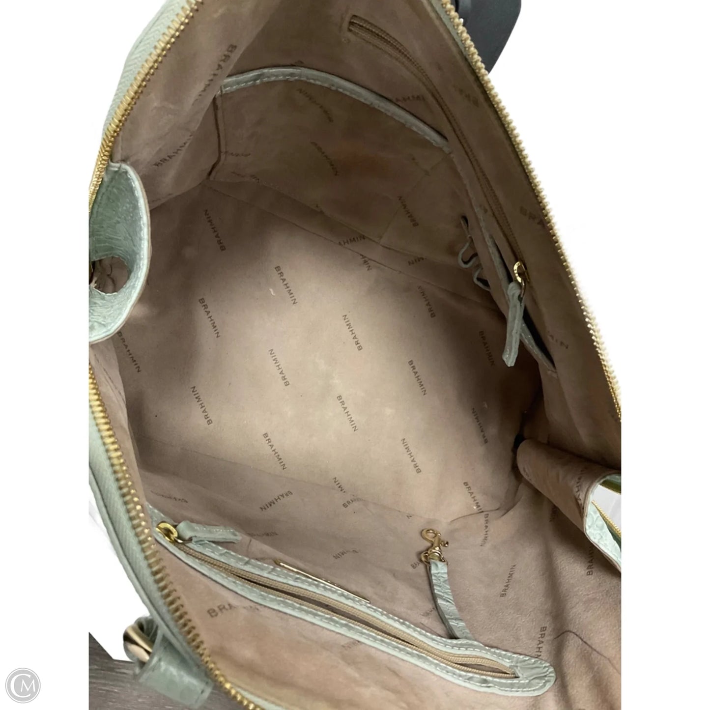 Handbag Designer By Brahmin, Size: Medium