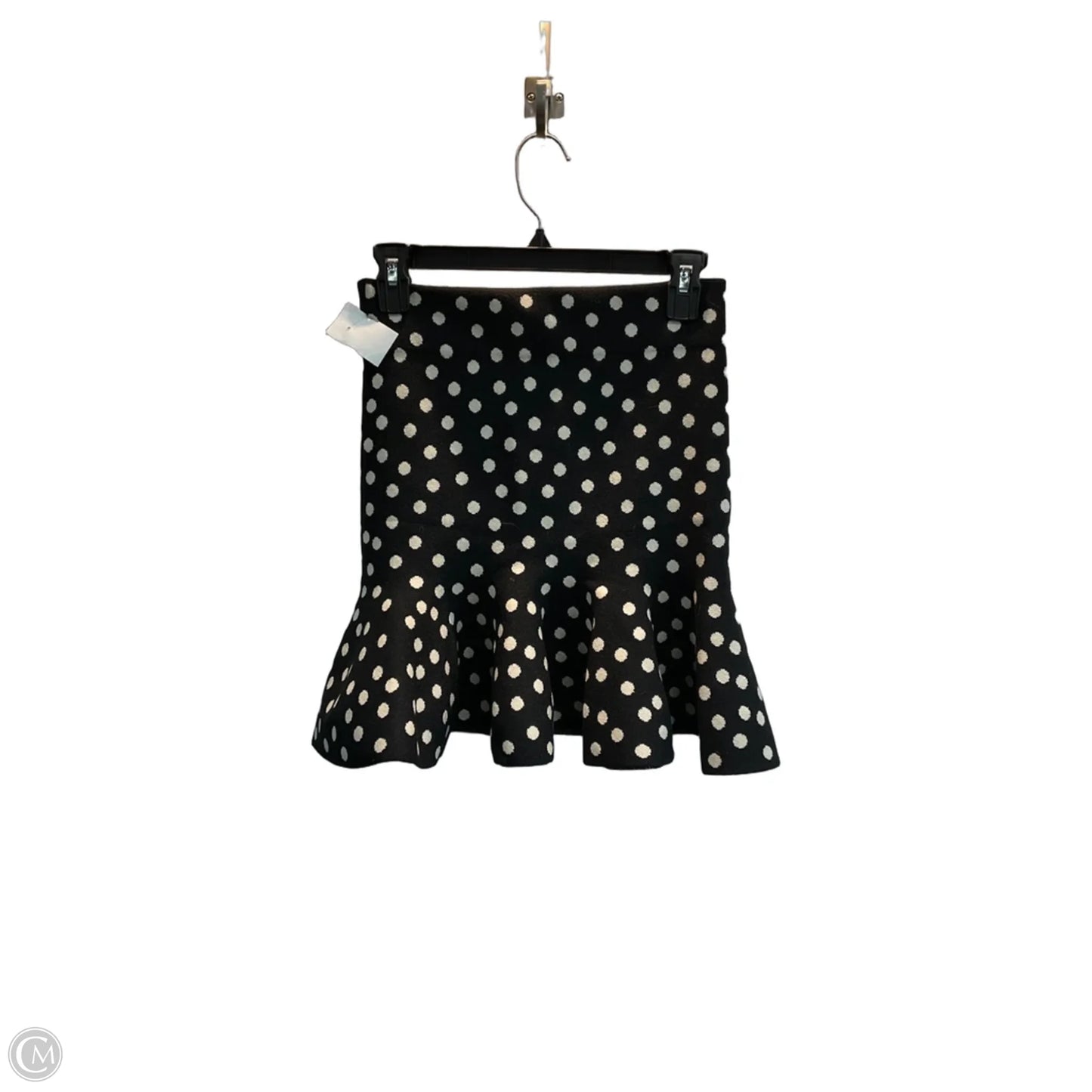 Skirt Mini & Short By Express In Polkadot Pattern, Size: Xs