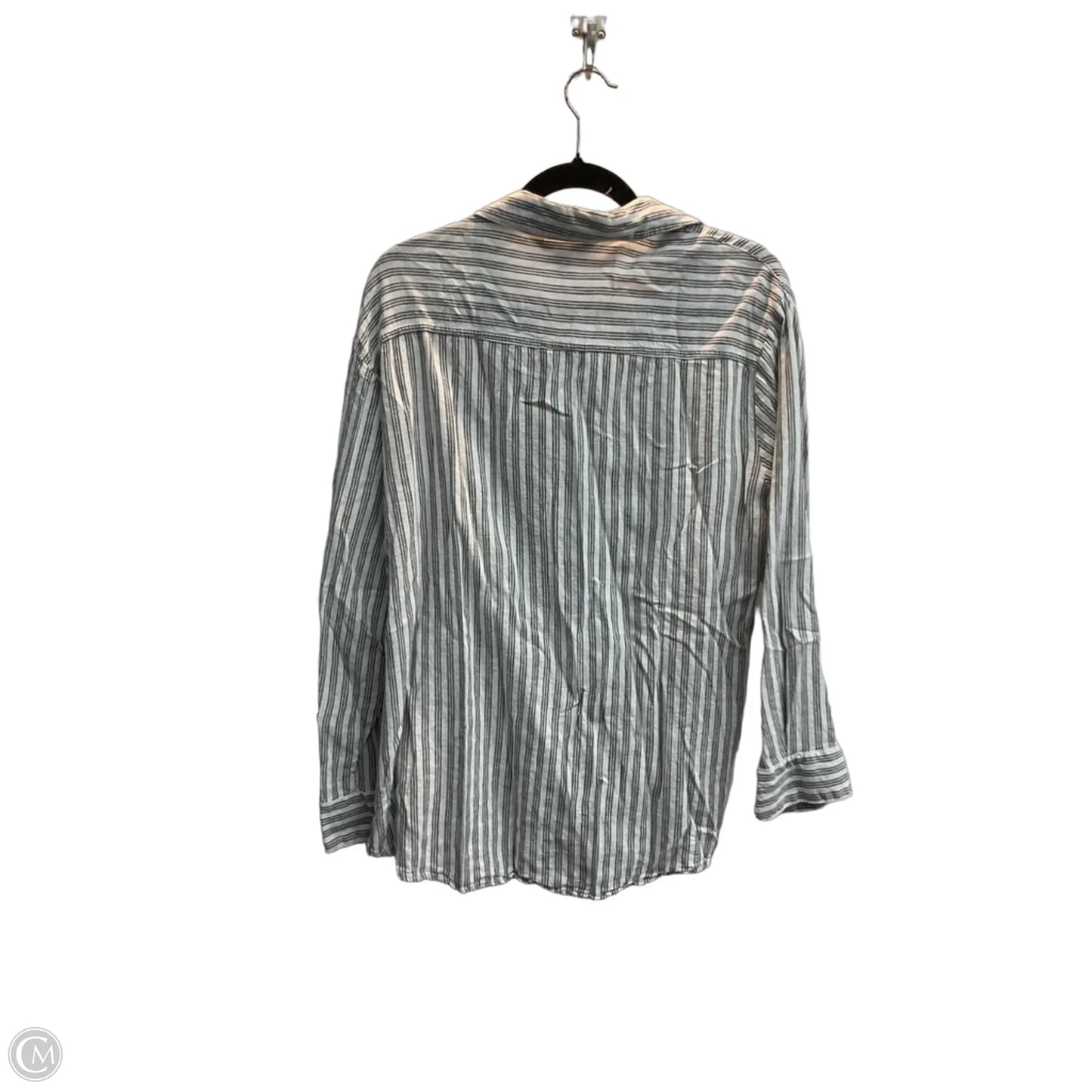Top Long Sleeve By Old Navy In Striped Pattern, Size: L