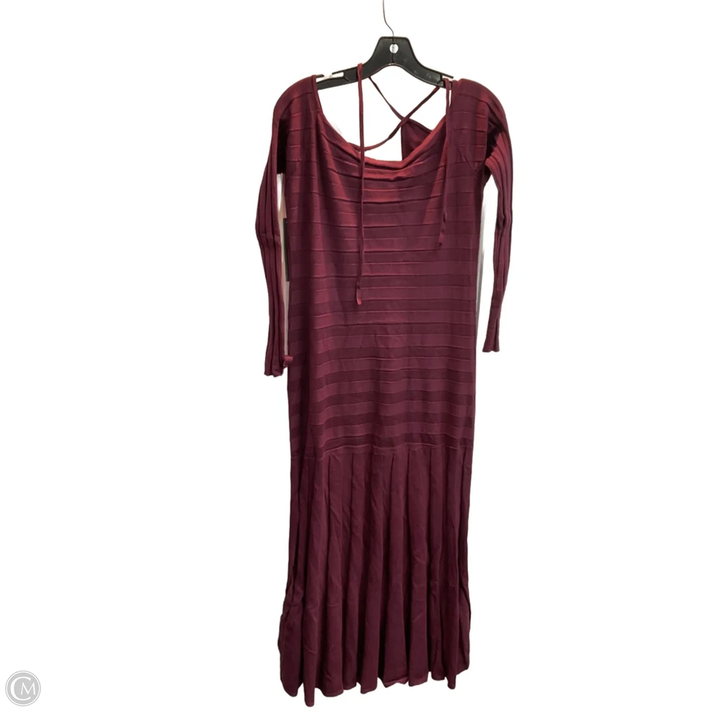 Dress Casual Maxi By Anthropologie In Purple, Size: L