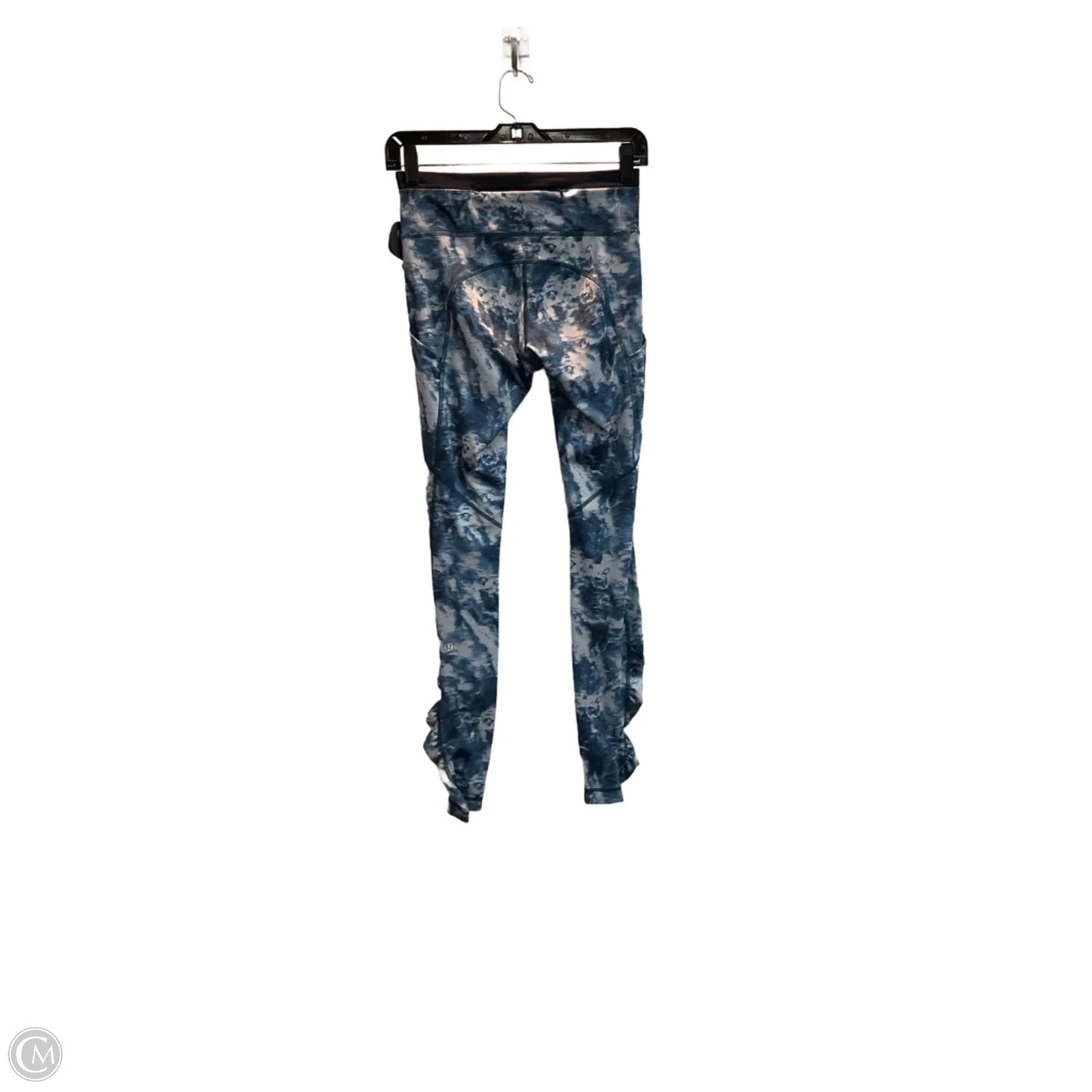 Athletic Leggings By Lululemon In Blue, Size: S
