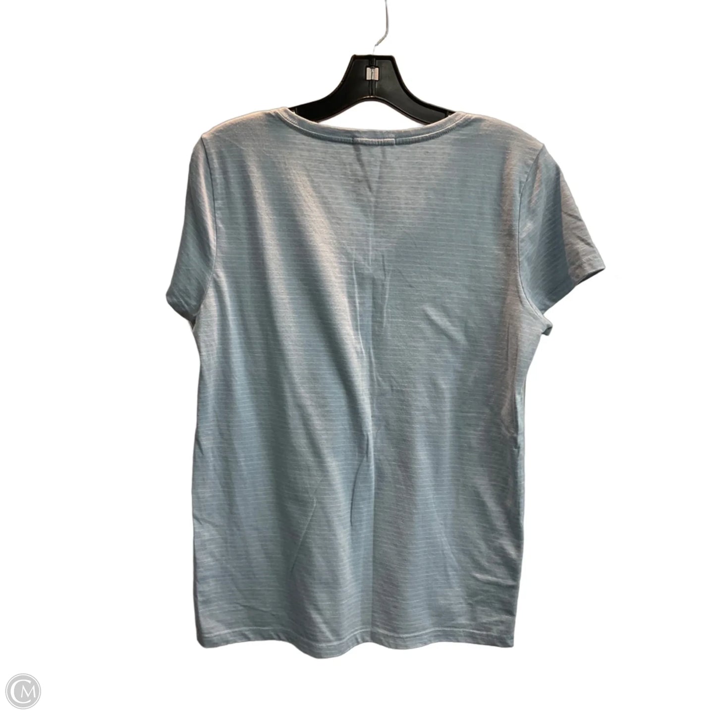 Top Short Sleeve Basic By Marine Layer In Blue, Size: L