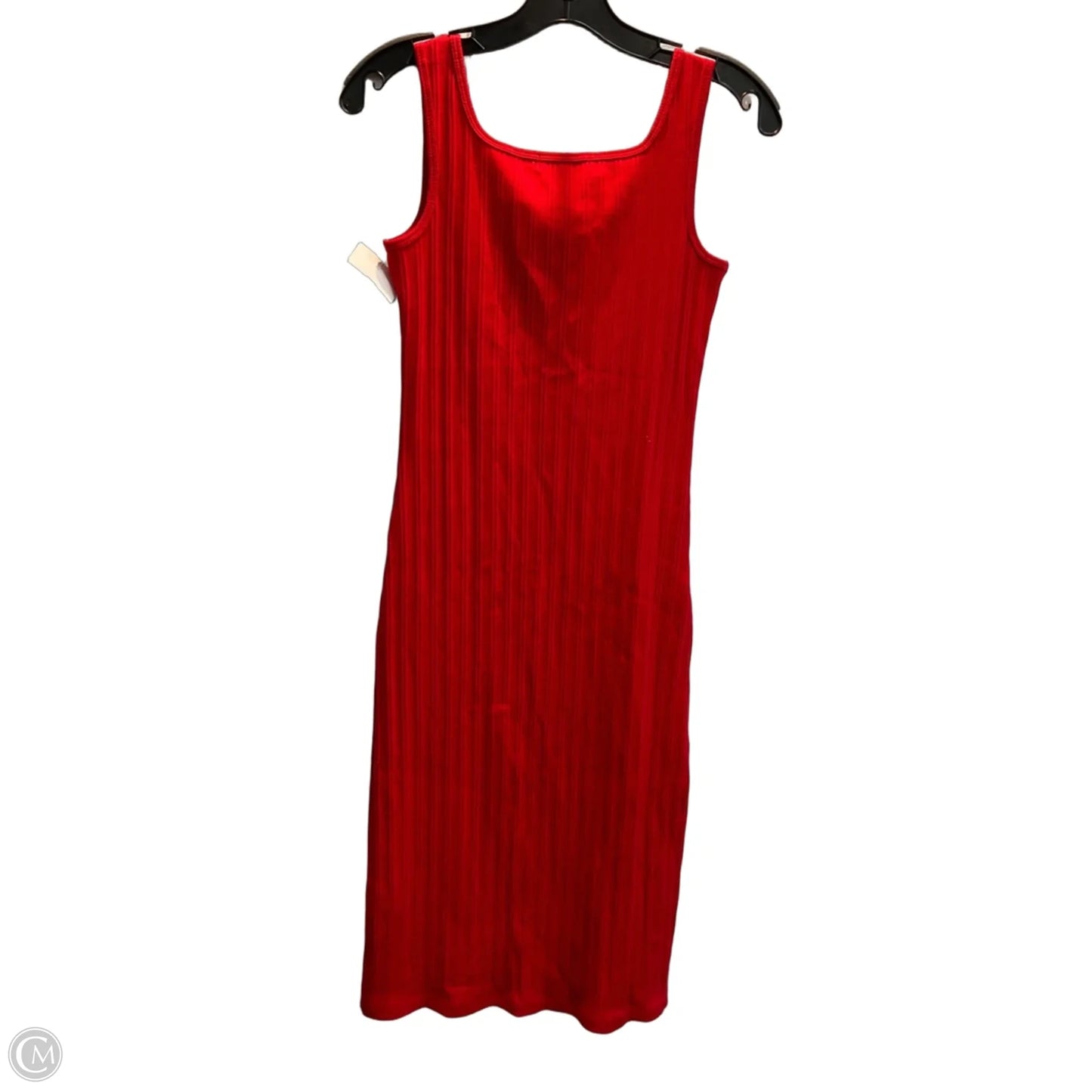 Dress Casual Midi By Banana Republic In Red, Size: Xs