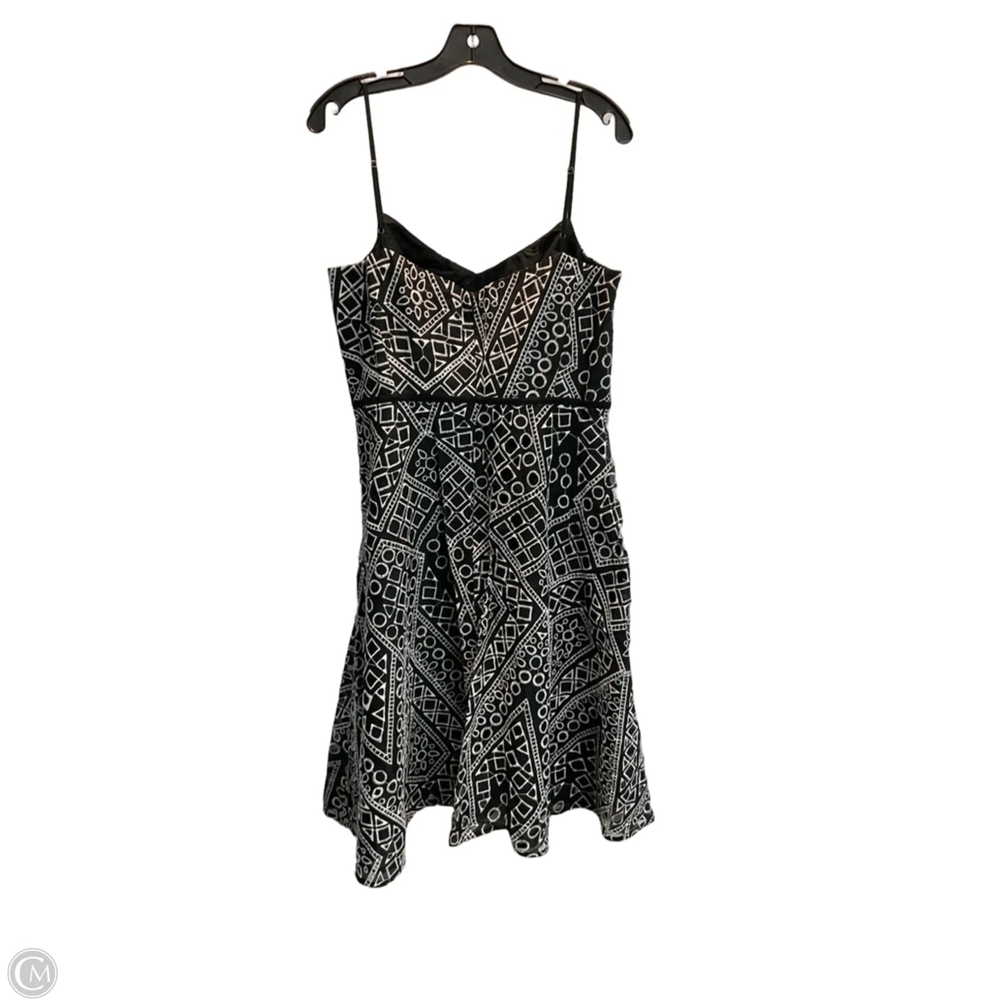 Dress Casual Midi By Banana Republic In Black, Size: L